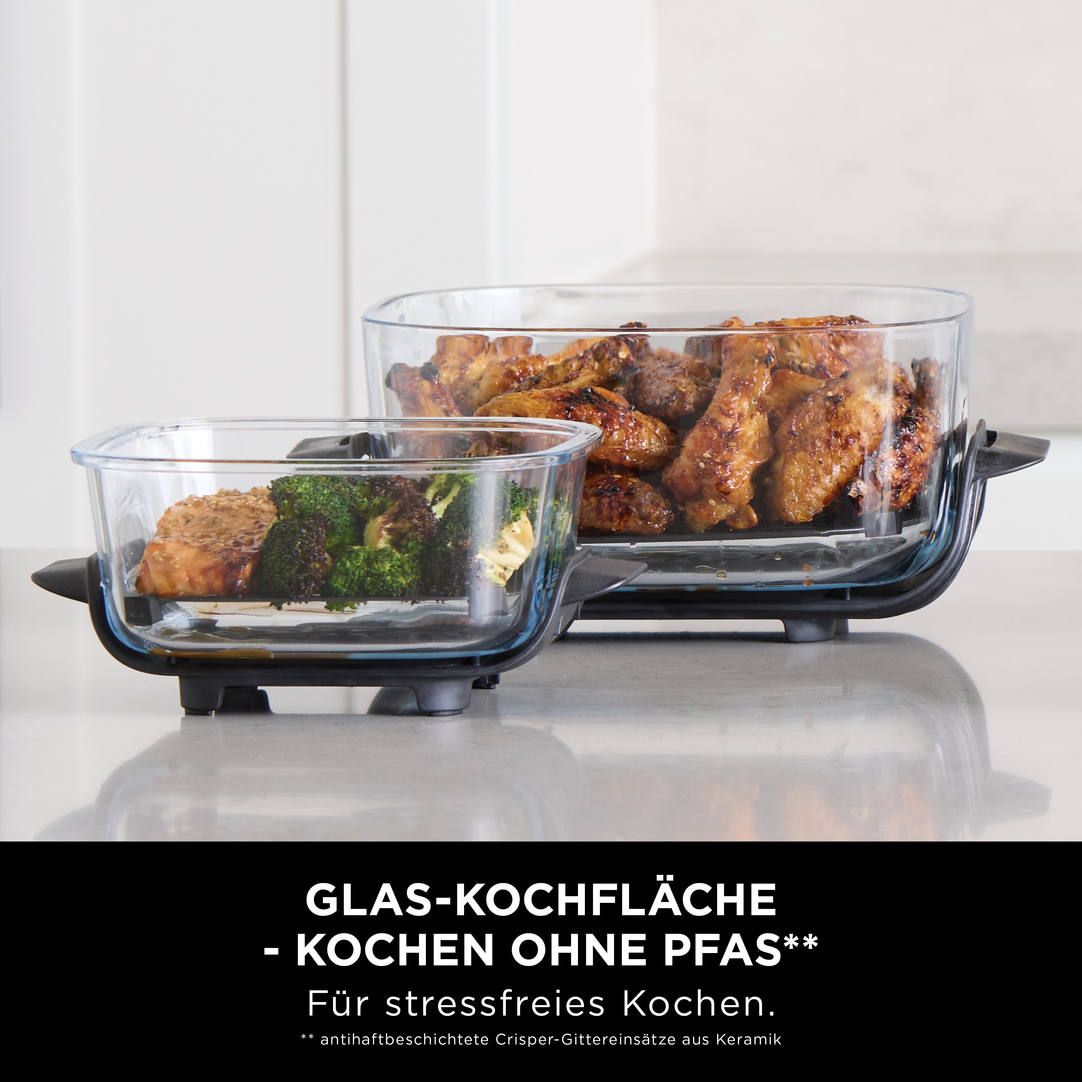 Ninja FN101CHGY Crispi 4-in-1 Heissluftfritteuse