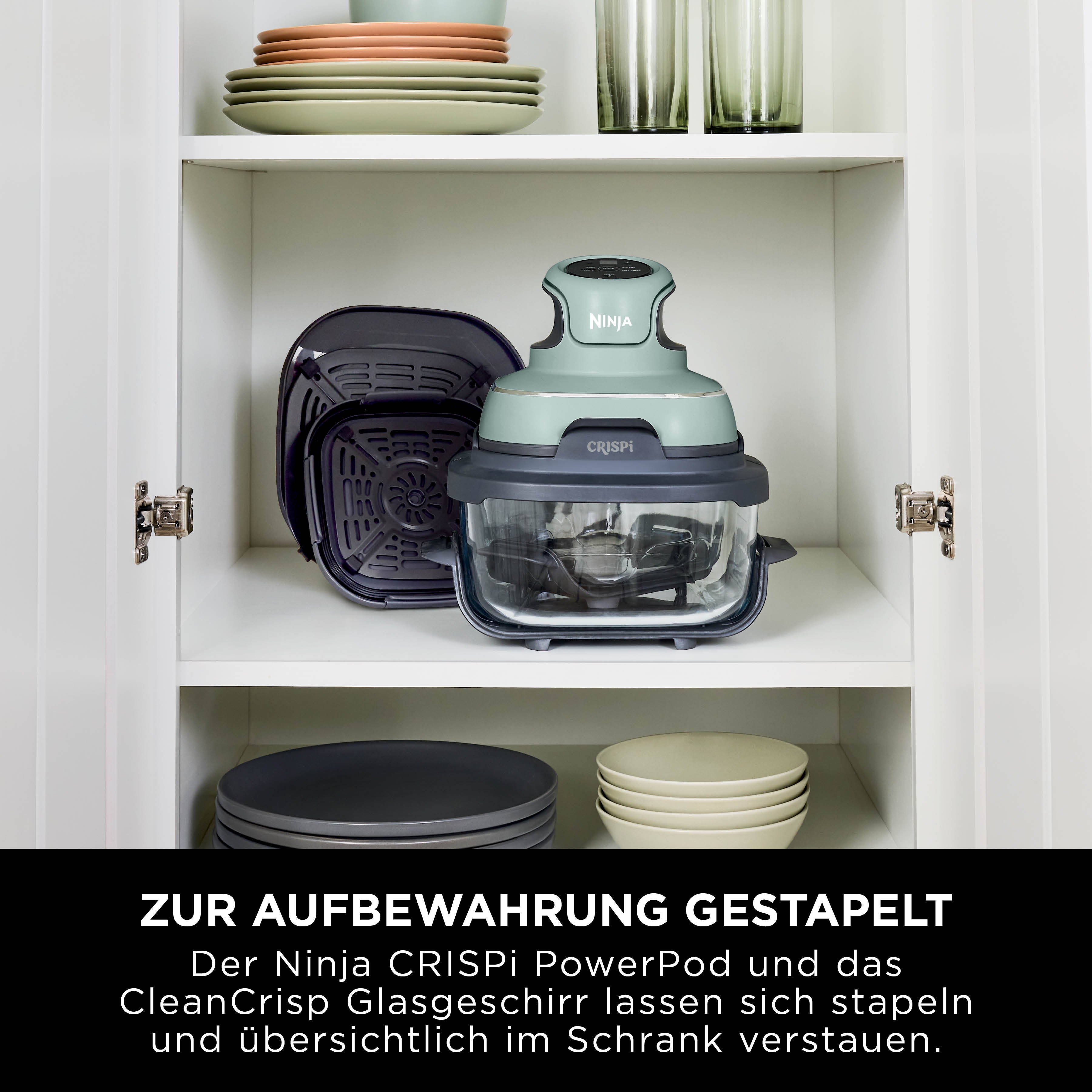 Ninja FN101CHSG Crispi 4-in-1 Heissluftfritteuse