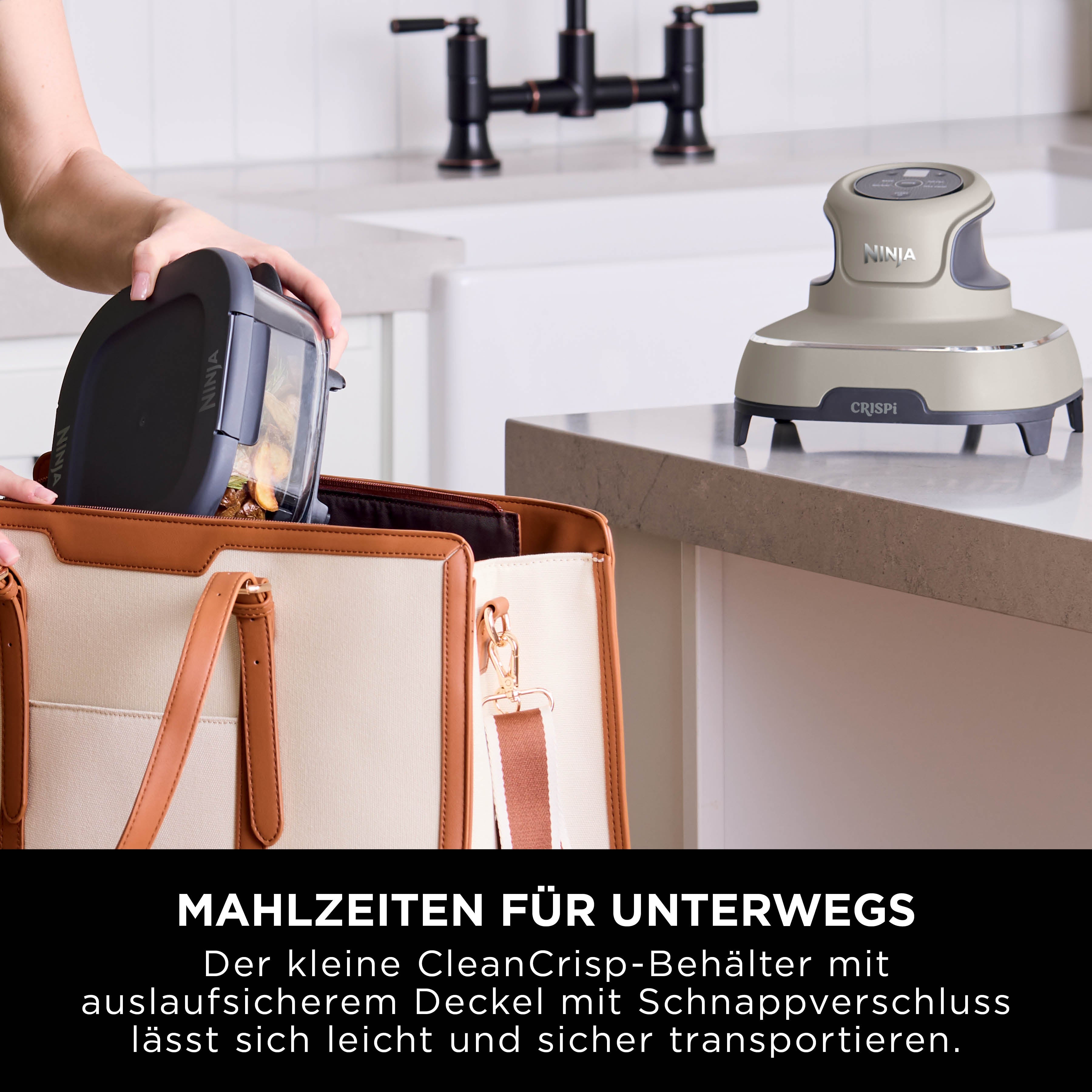 Ninja FN101CHST Crispi 4-in-1 Heissluftfritteuse