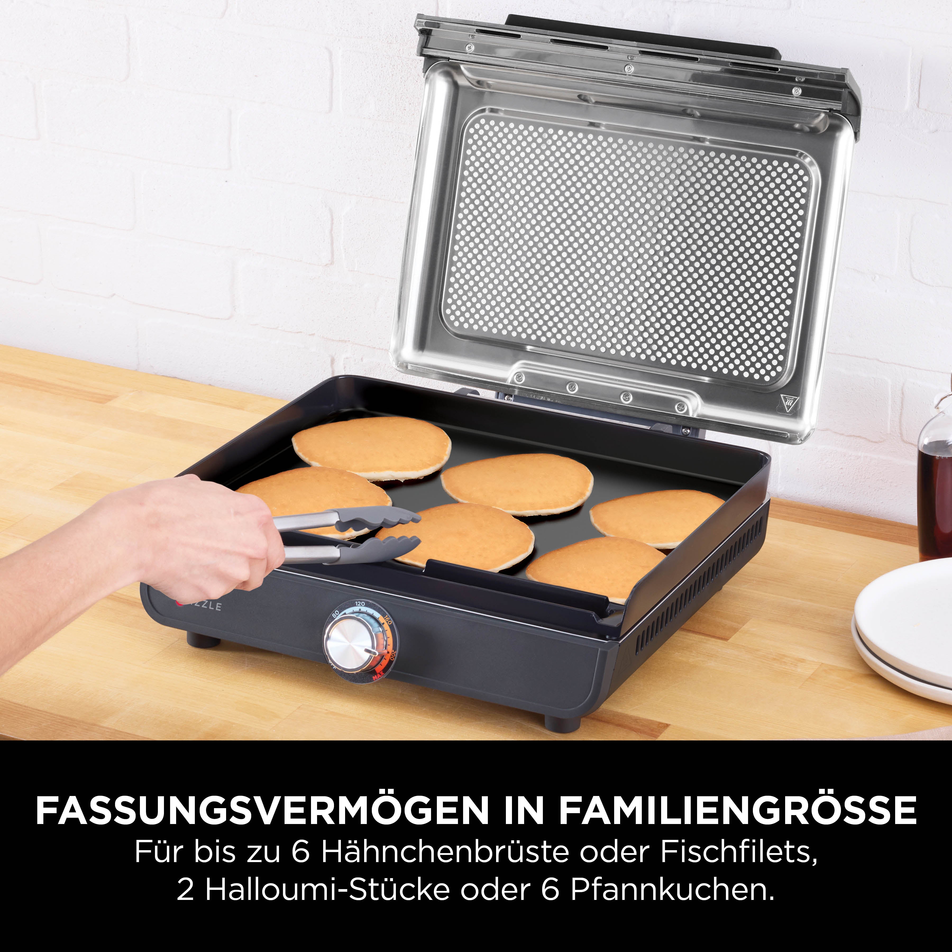 Ninja GR101CH Sizzle Grillplatte und Plancha