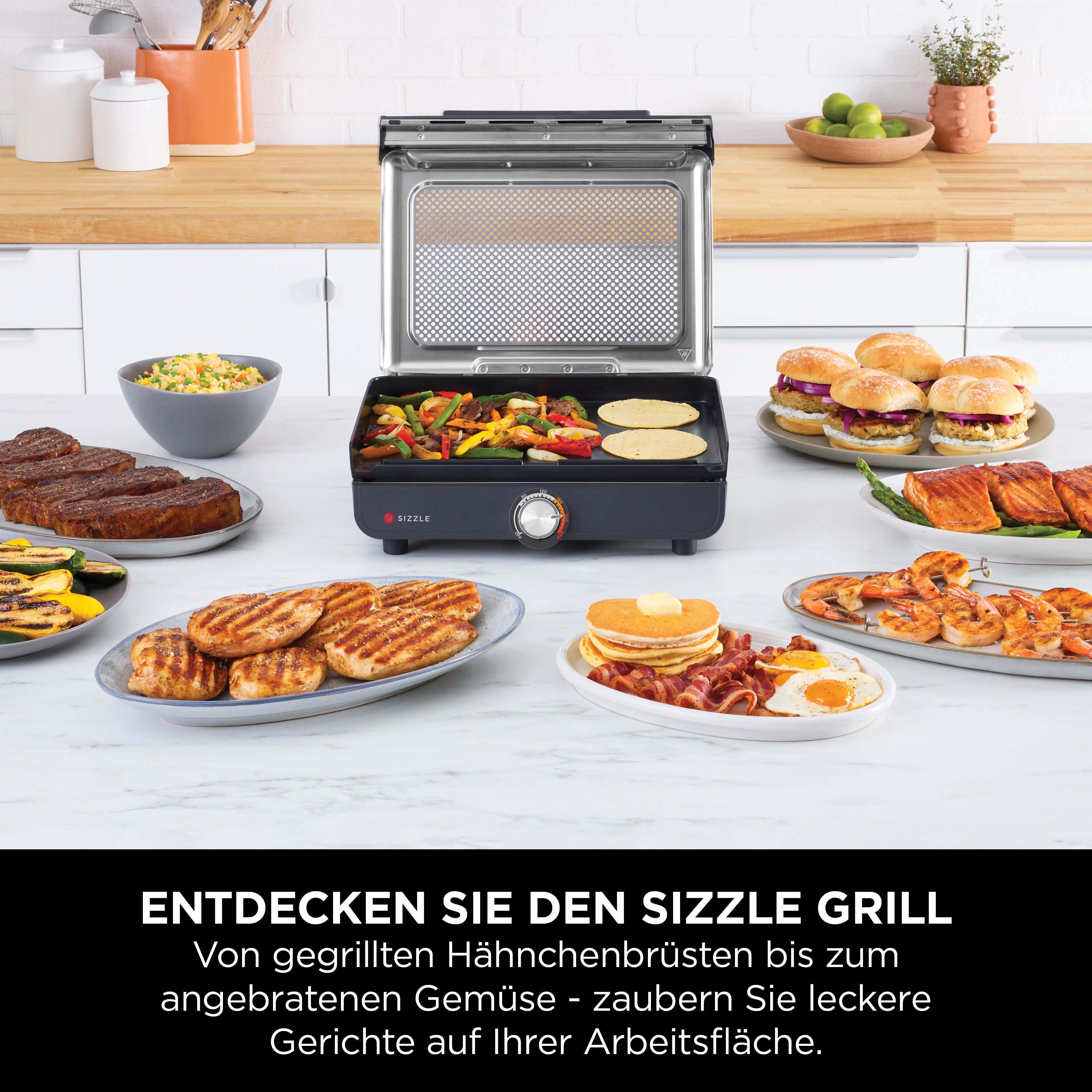 Ninja GR101CH Sizzle Grillplatte und Plancha