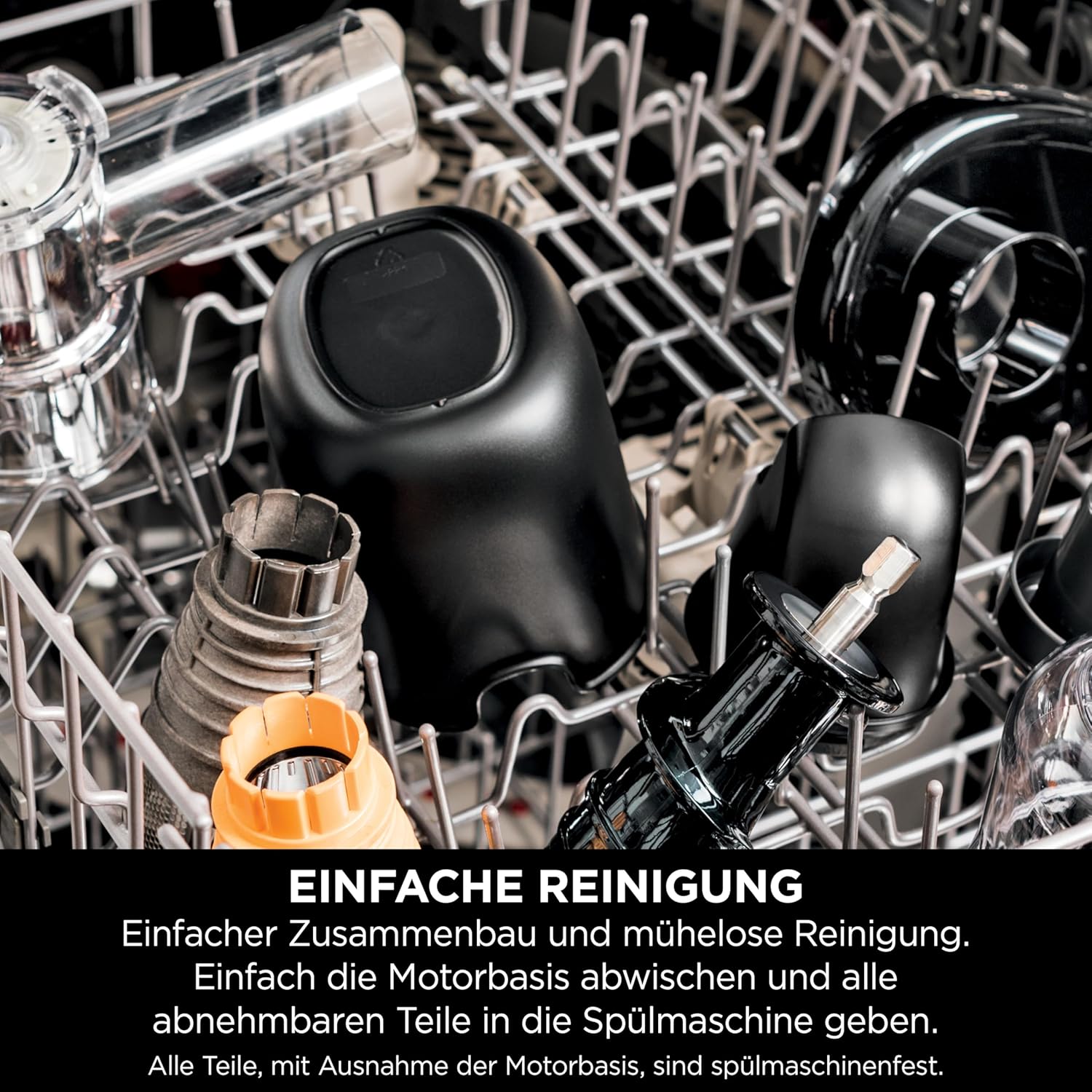Ninja Entsafter mit Anti-Verstopfungs-Filter JC151CH