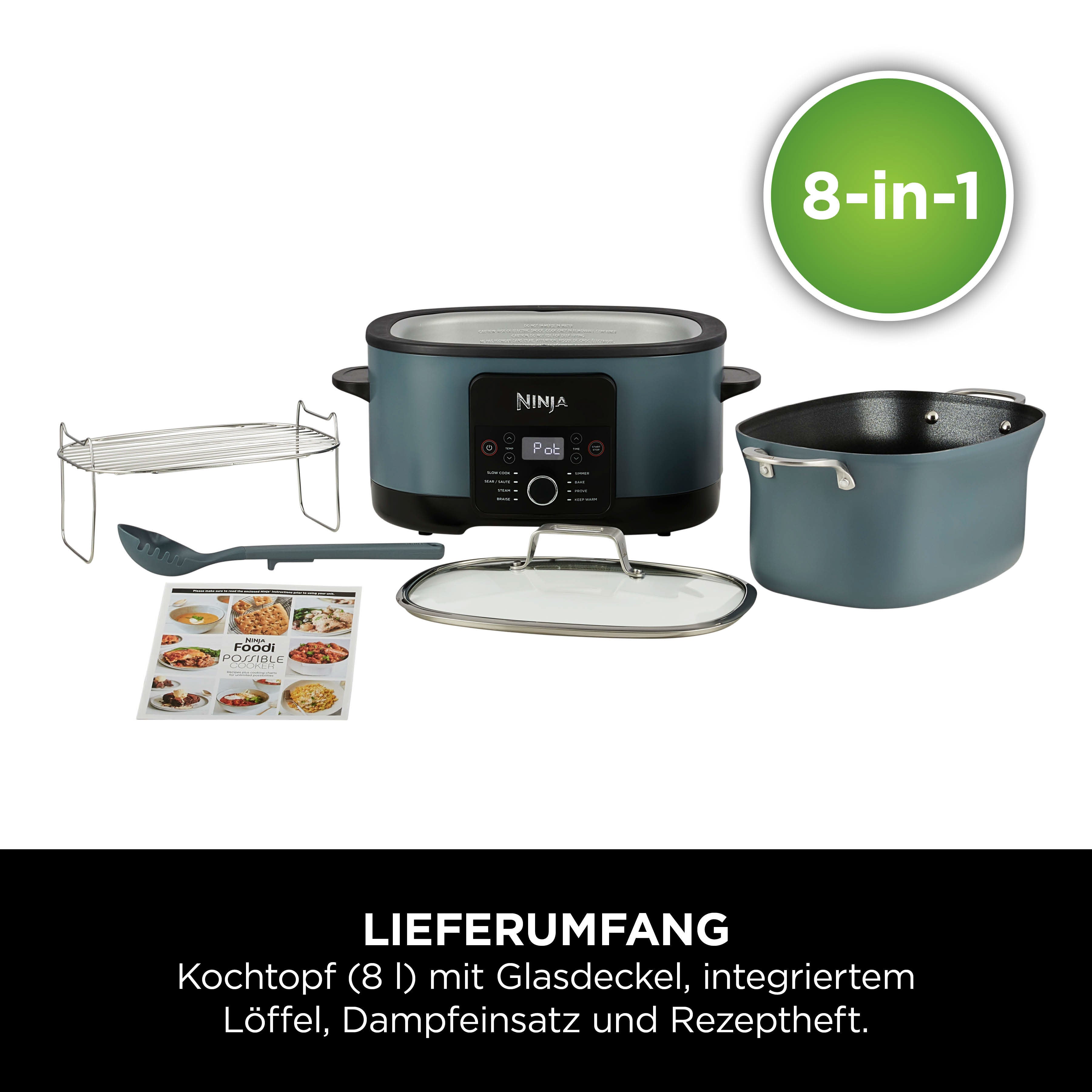 Ninja MC1001CH Foodi 8-in-1 Multikocher