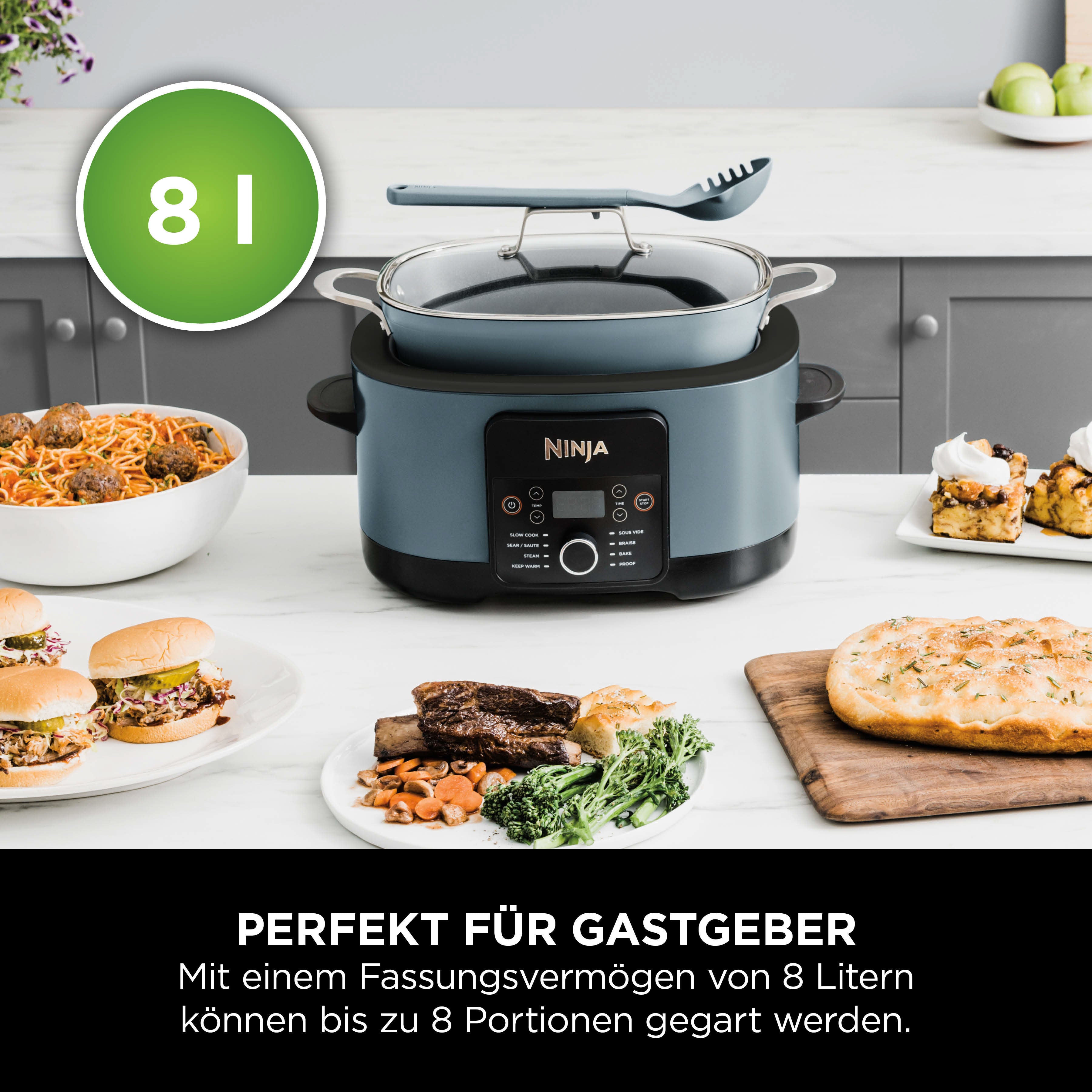 Ninja MC1001CH Foodi 8-in-1 Multikocher