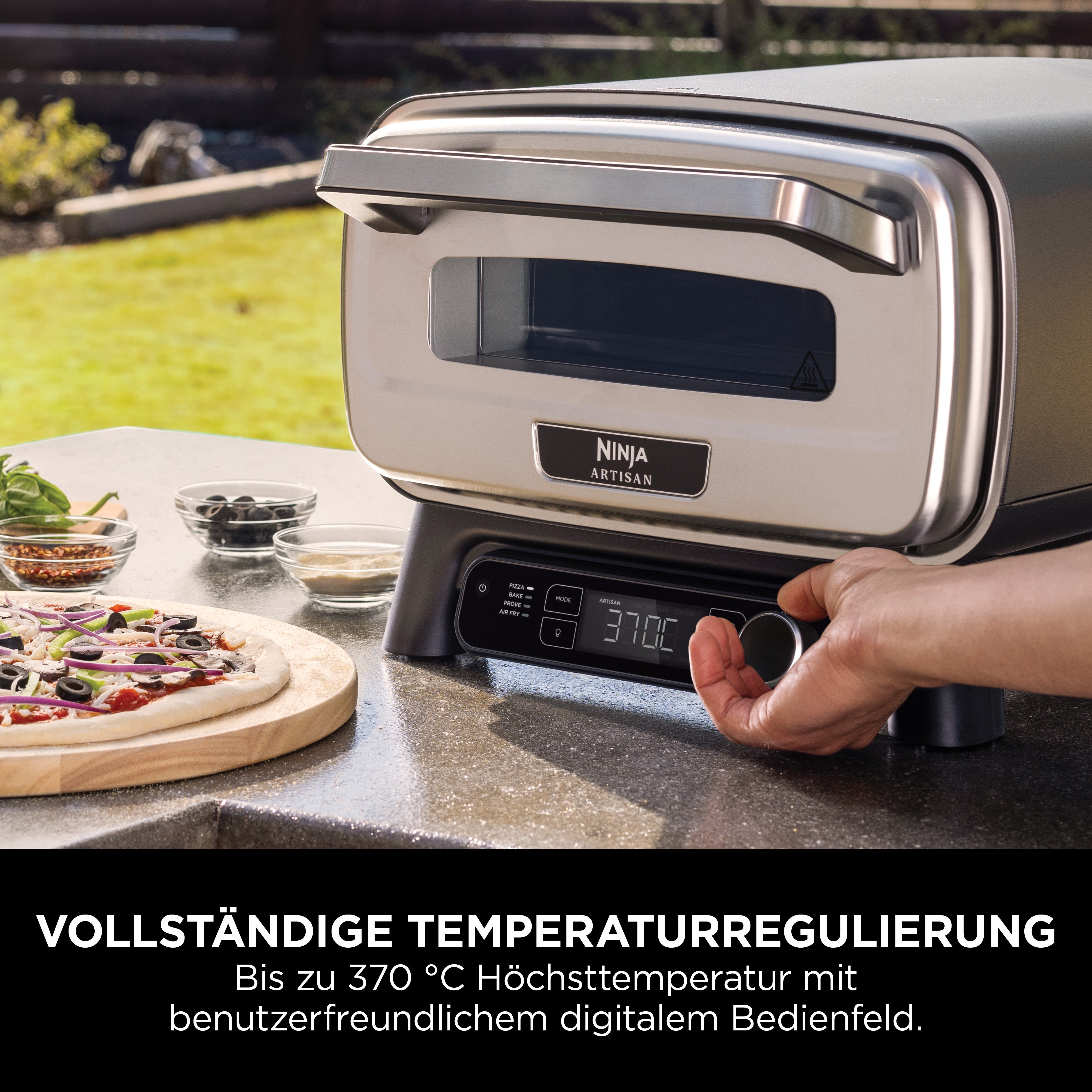 Ninja MO201CH Outdoor-Pizzaofen & Fritteuse