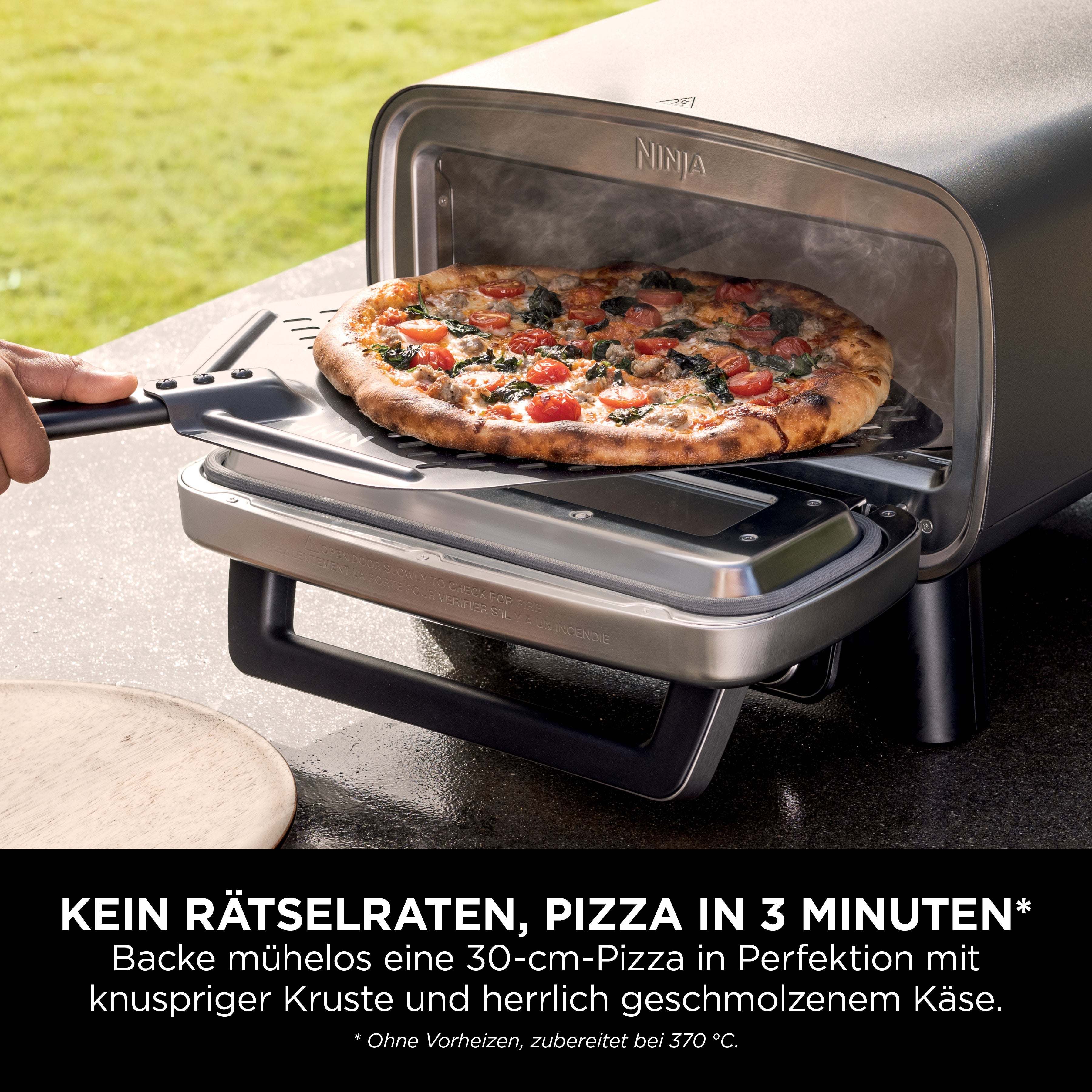 Ninja MO201CH Outdoor-Pizzaofen & Fritteuse