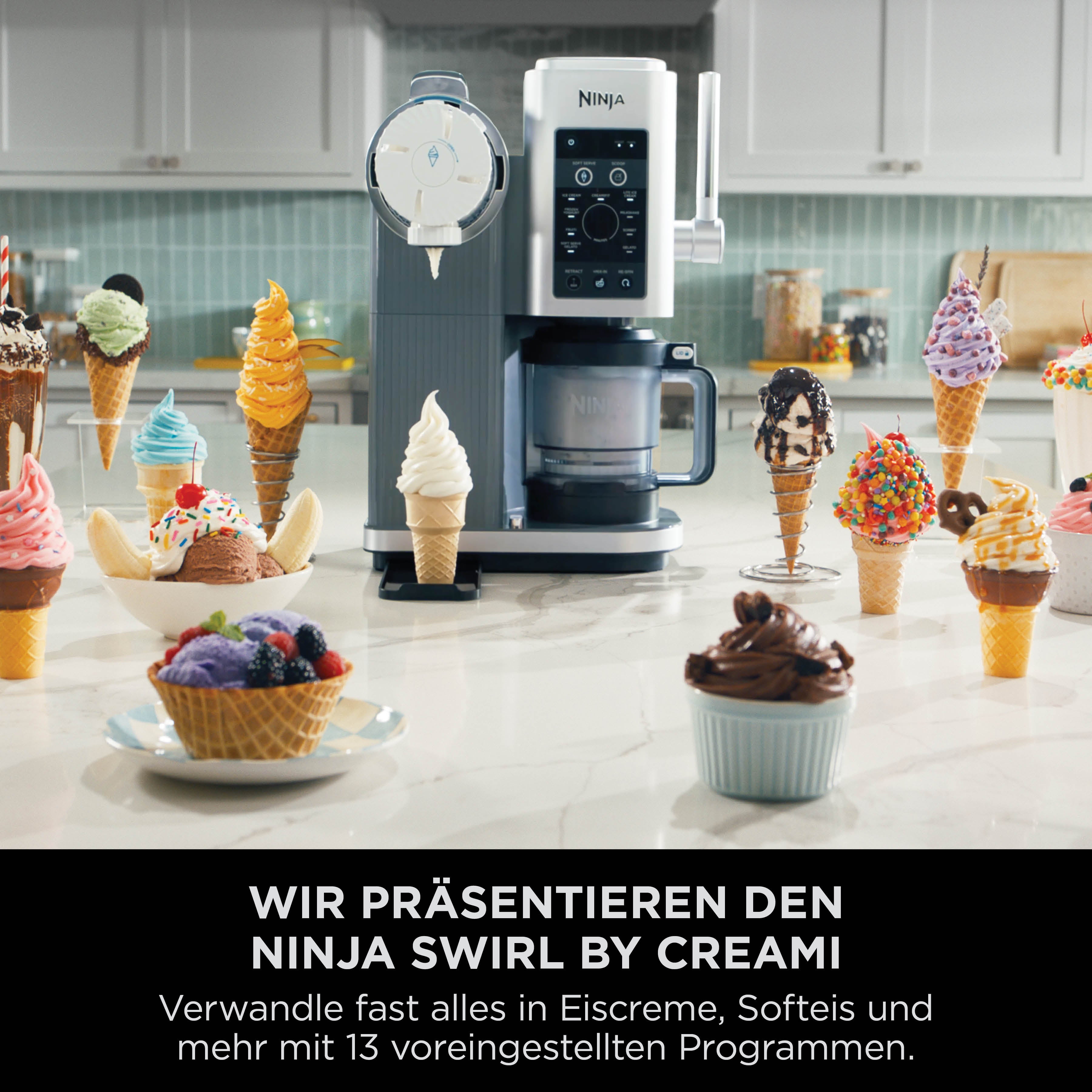 Ninja CREAMI Swirl Eismaschine NC701CH