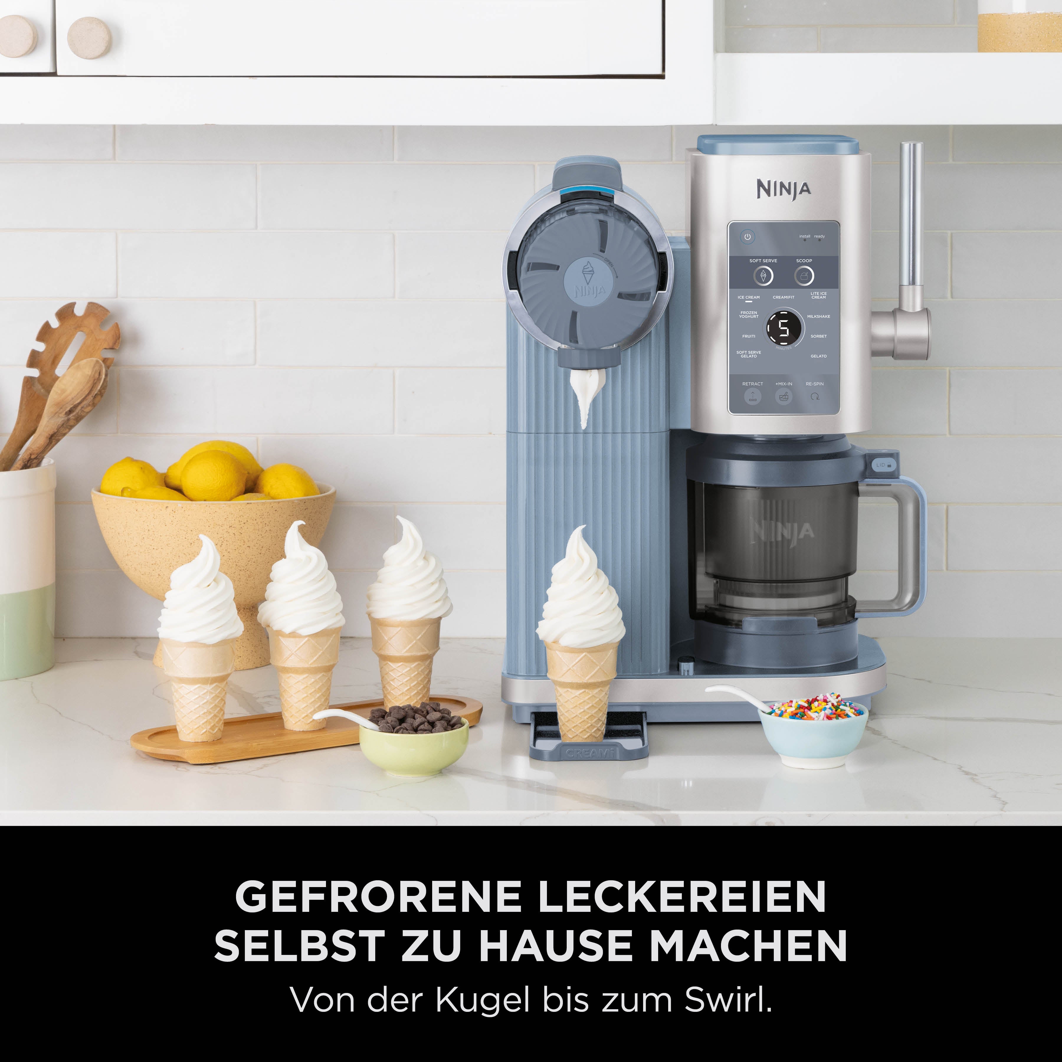 Ninja CREAMI Swirl Eismaschine NC702CH