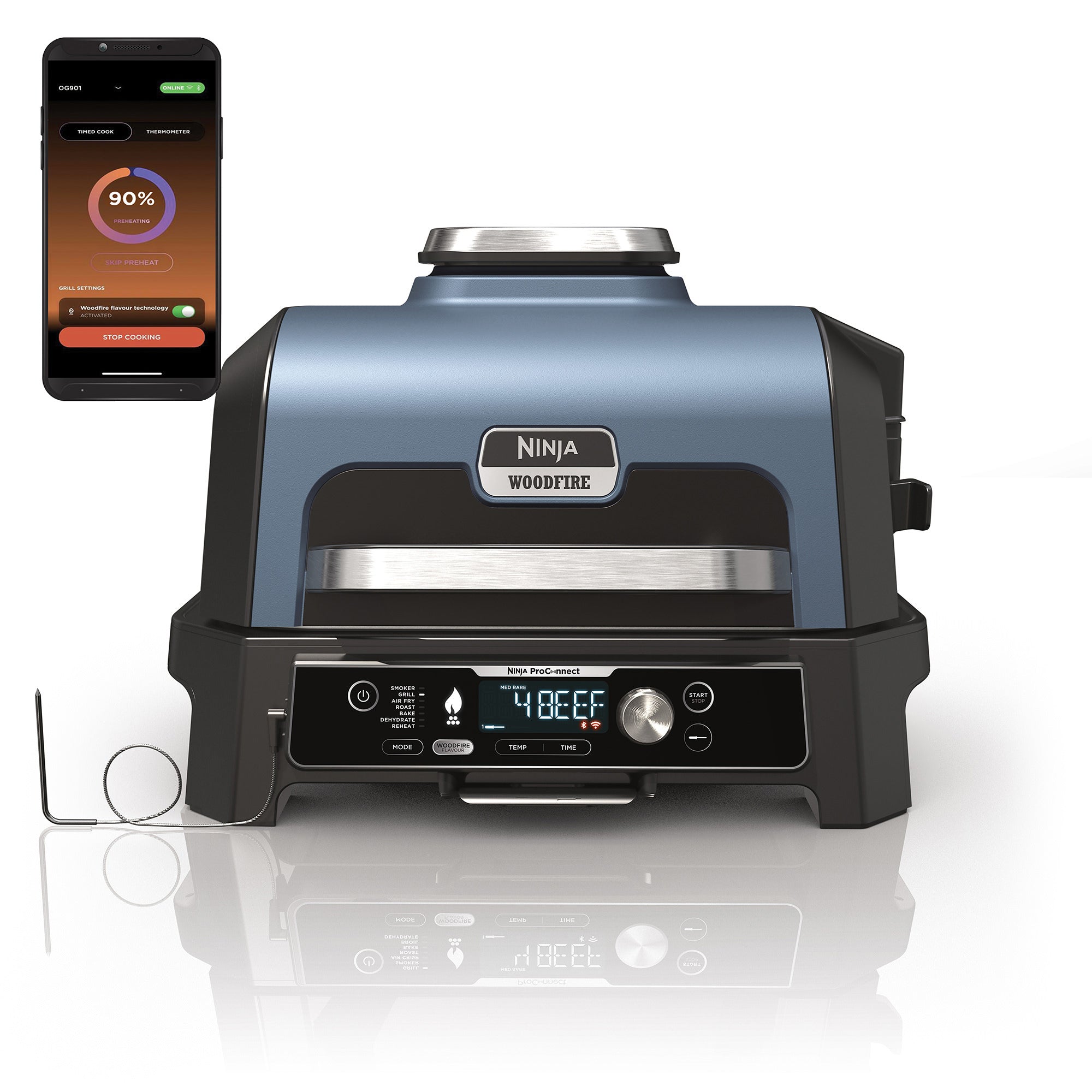 Ninja OG901CH Woodfire Pro Connect XL