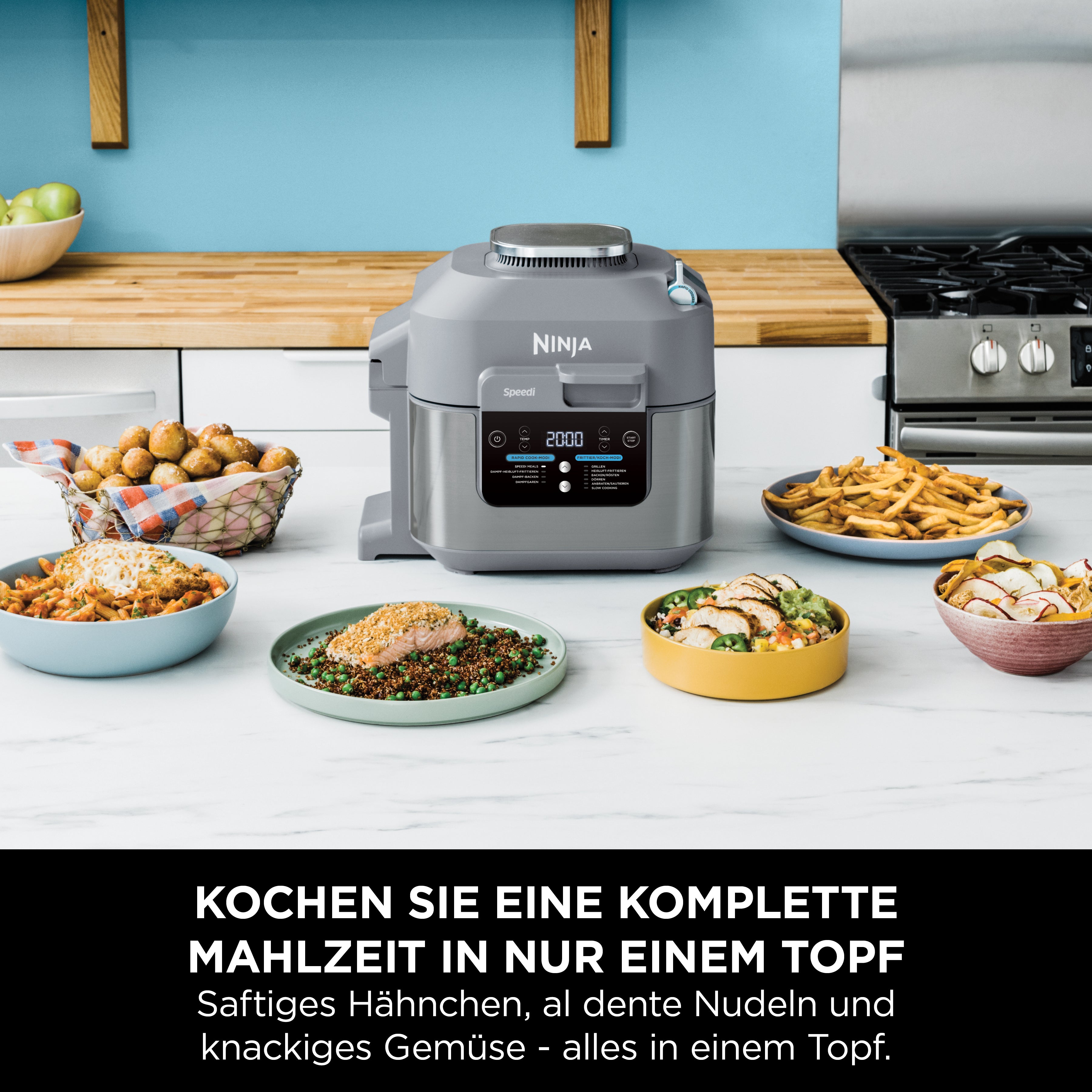 Ninja SPEEDI Air Fryer & Rapid Cooking System
