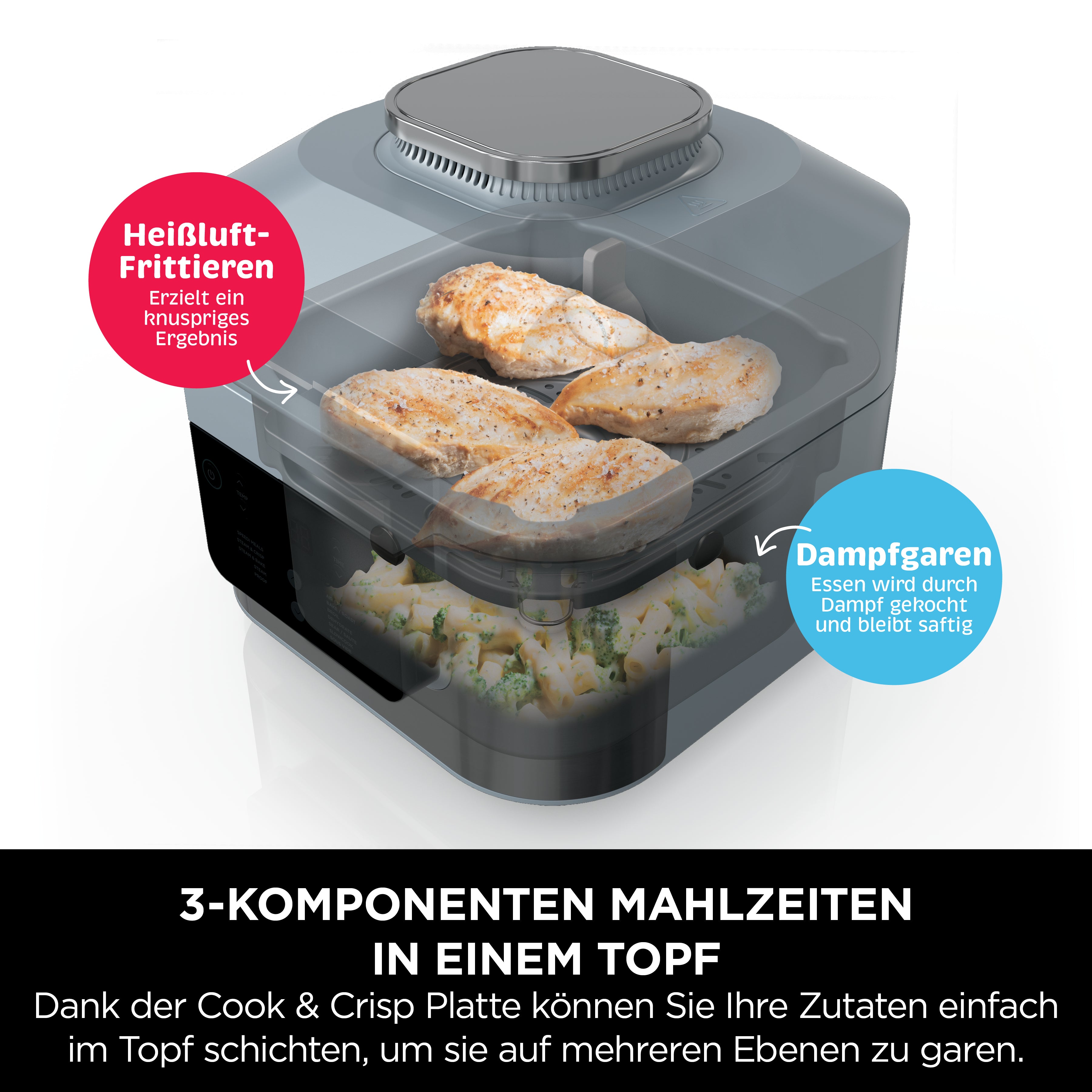 Ninja SPEEDI Air Fryer & Rapid Cooking System