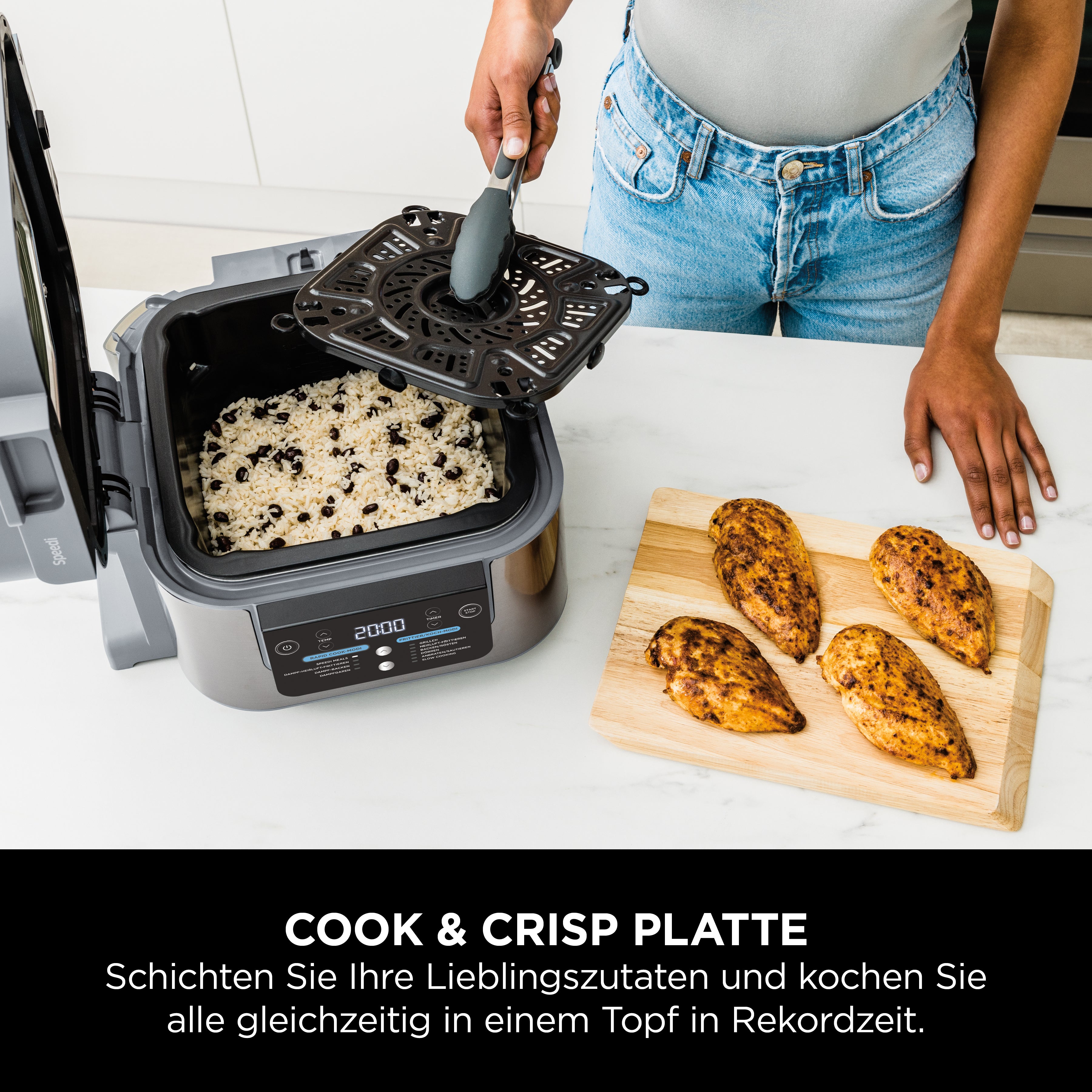 Ninja SPEEDI Air Fryer & Rapid Cooking System