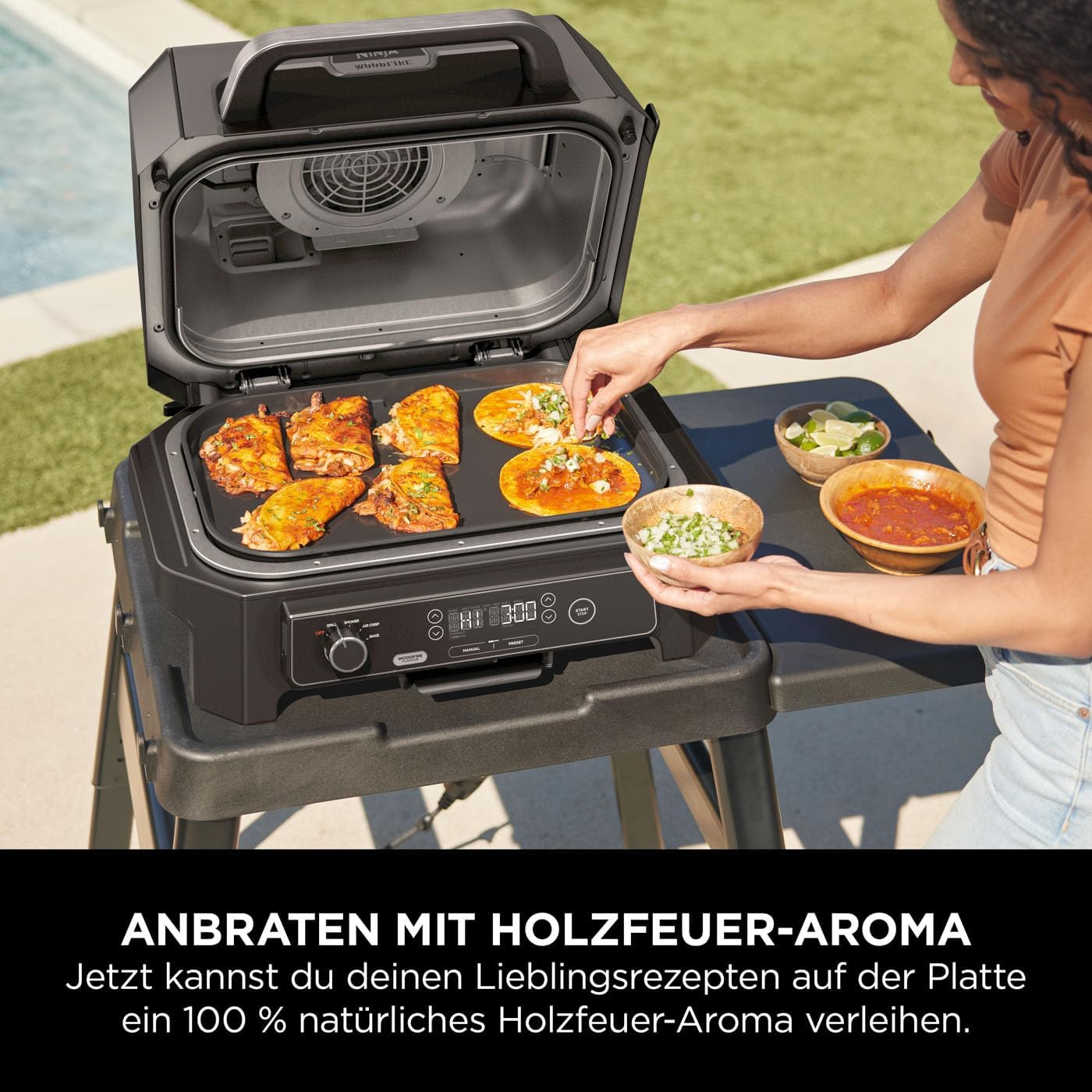 Ninja XSKOGXLFPLTEU Woodfire Pro XL Plancha