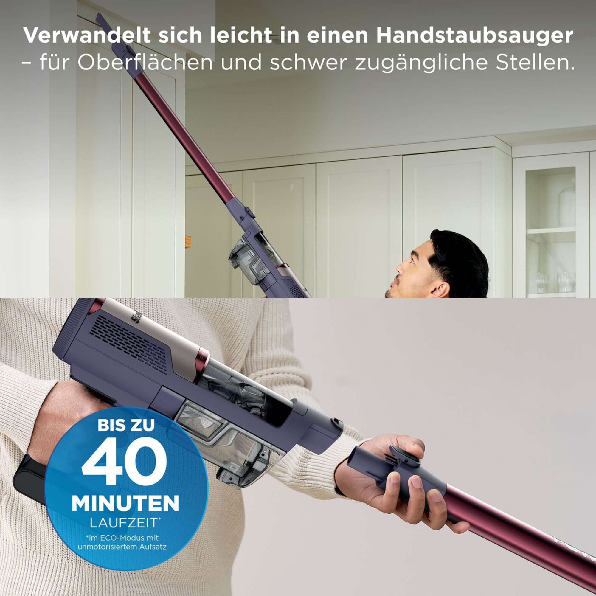 Shark BU1621CH PowerLite Akku-Staubsauger