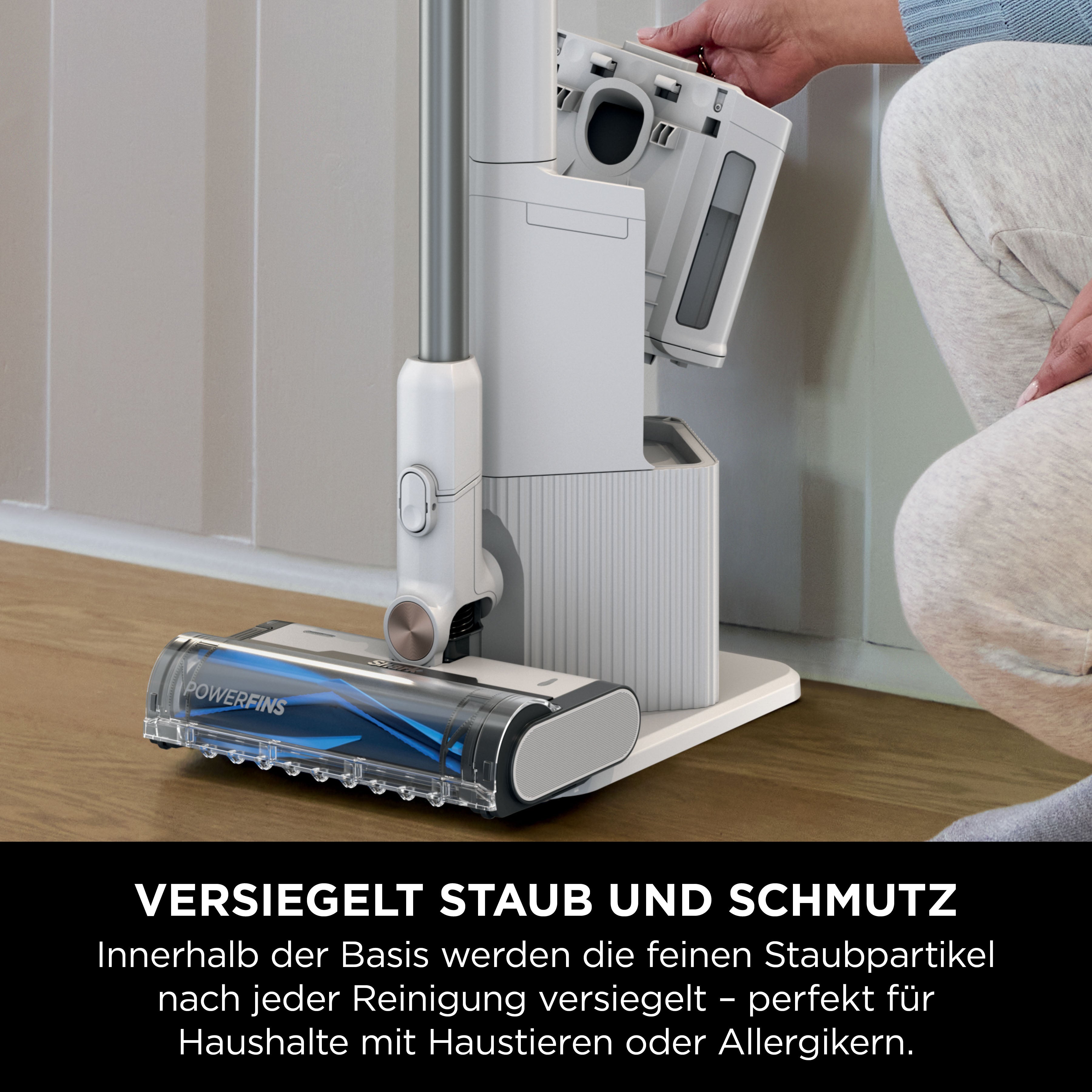 Shark BU3521CH Clean & Empty Akku-Staubsauger