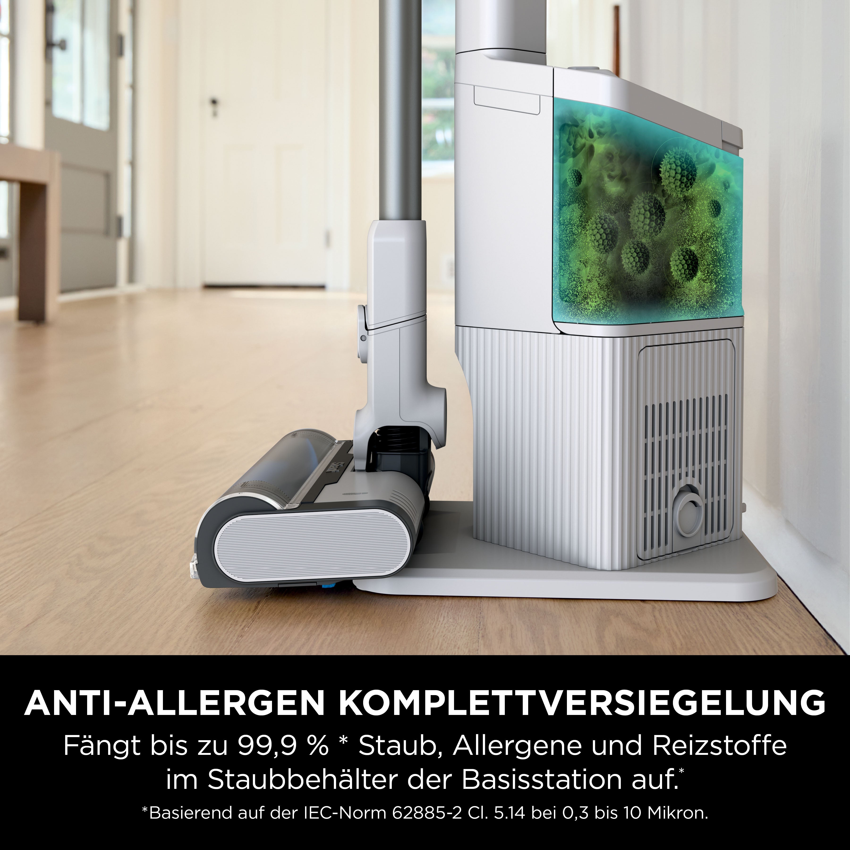 Shark BU3521CH Clean & Empty Akku-Staubsauger