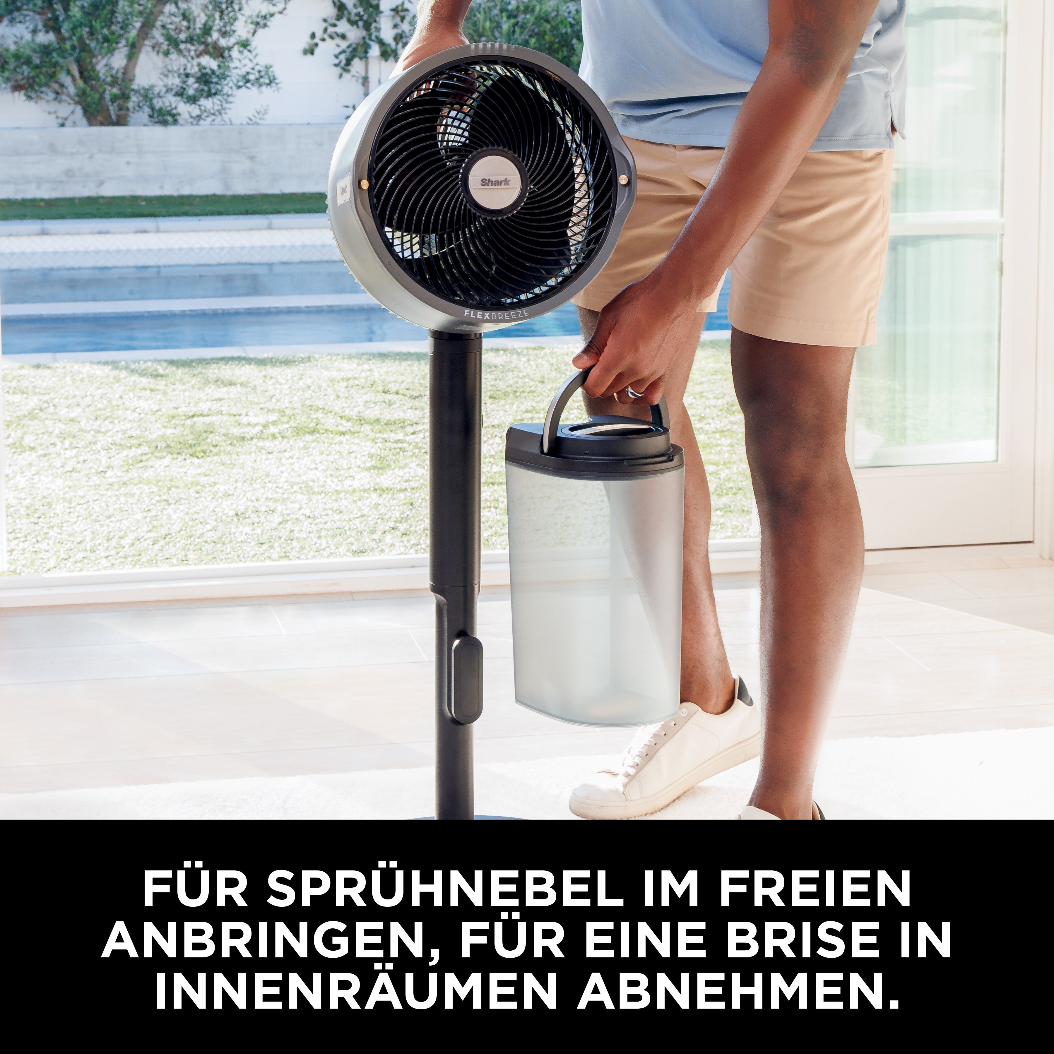 Shark FA300CH FlexBreeze Pro Mist Ventilator