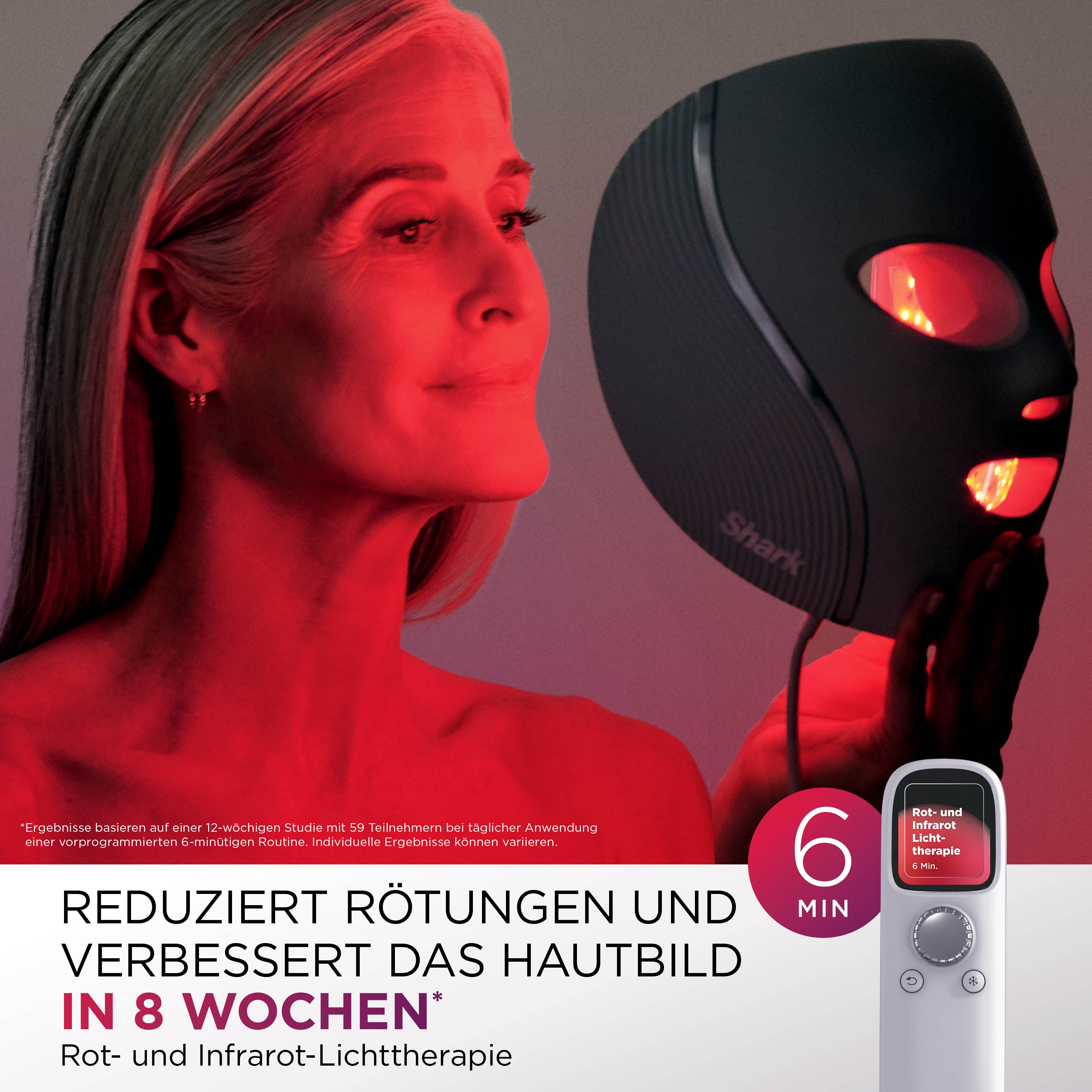 Shark FW312CHPL CryoGlow LED-Maske
