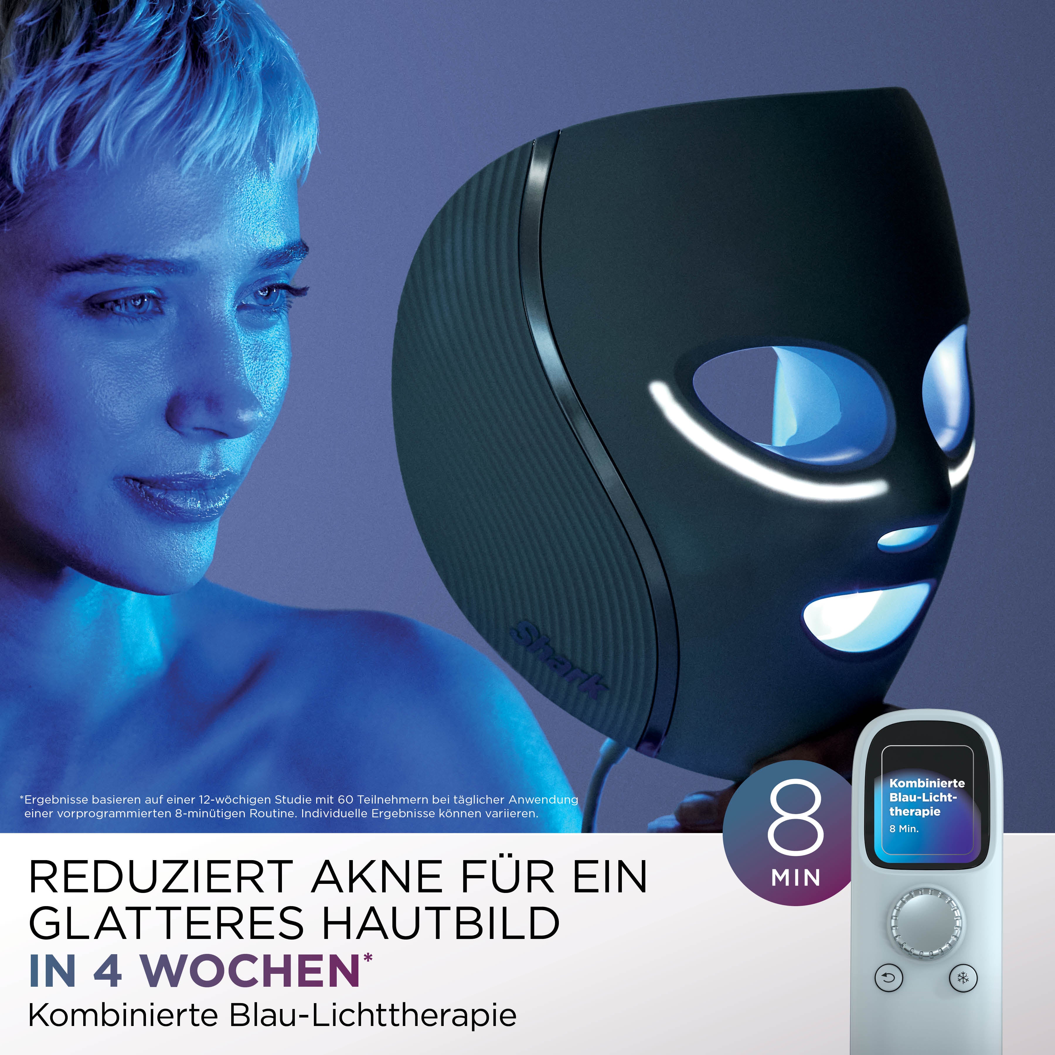Shark FW312CHPL CryoGlow LED-Maske
