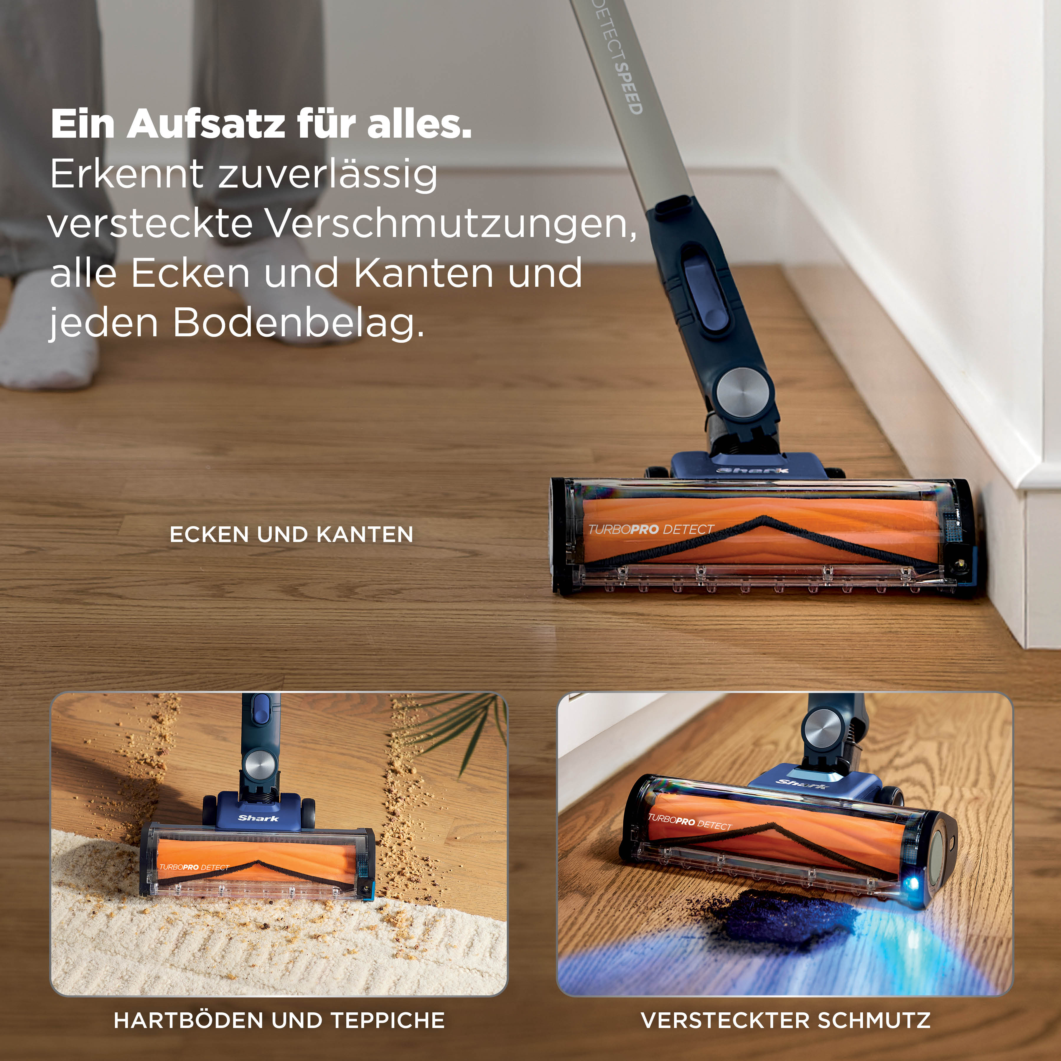 Shark IA1241CH PowerDetect Speed Akku-Staubsauger