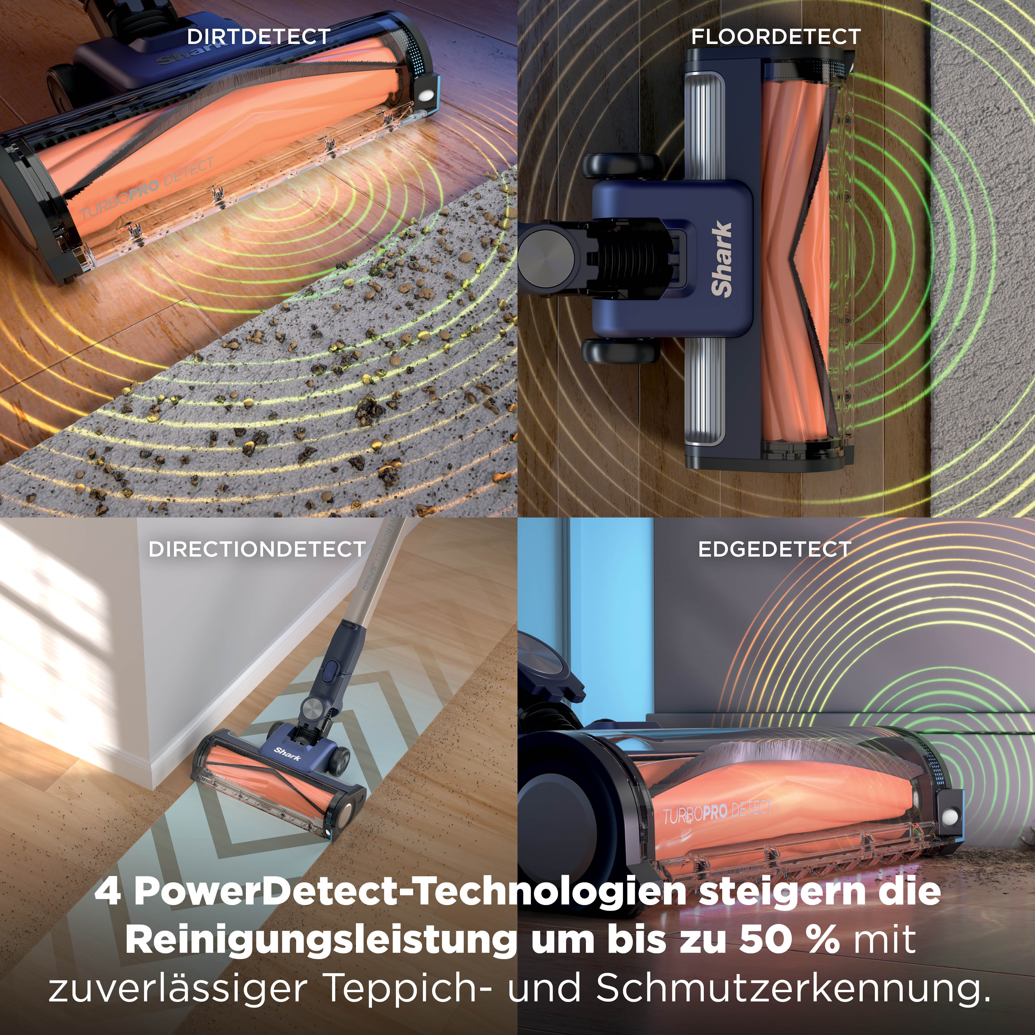 Shark IA1241CH PowerDetect Speed Akku-Staubsauger