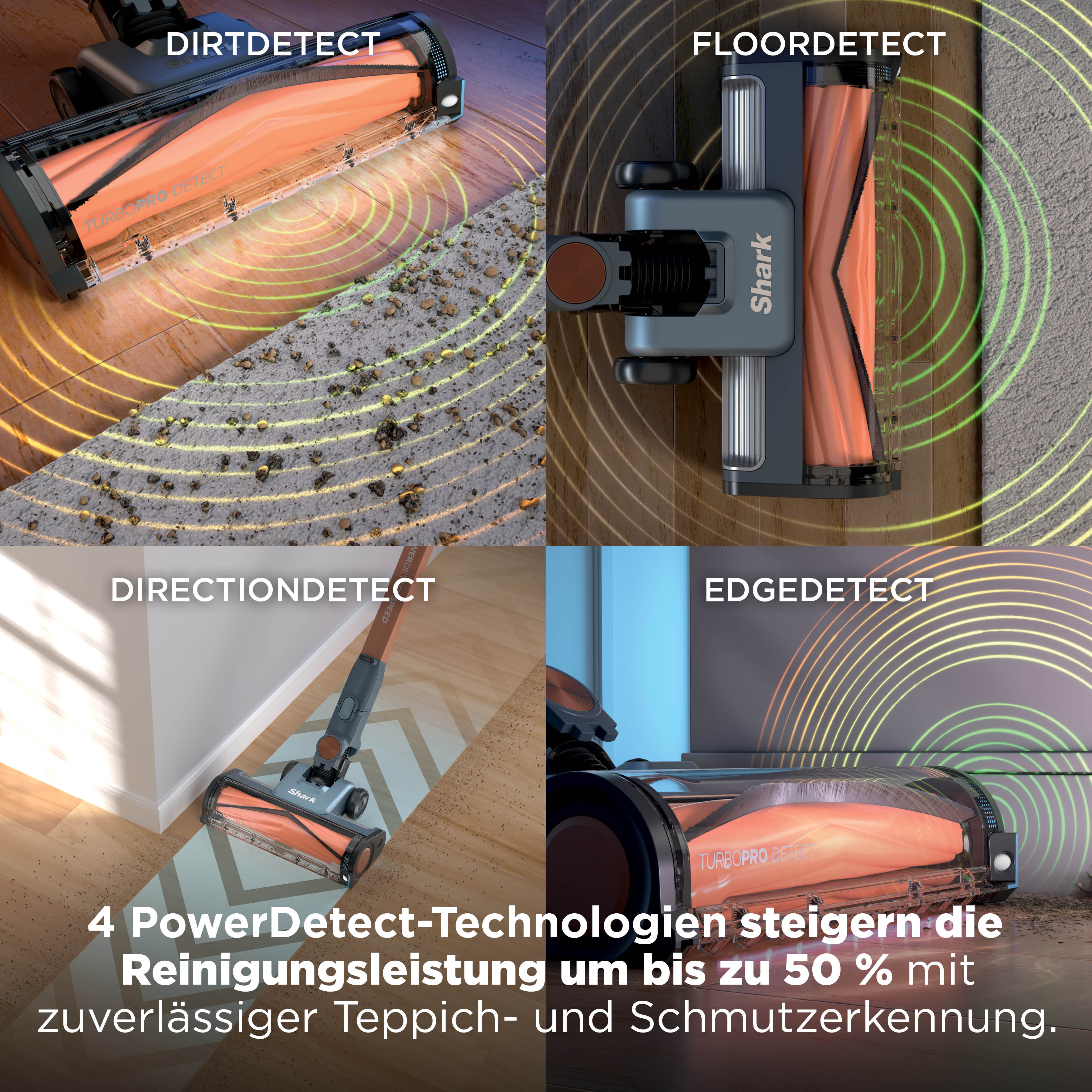 Shark IA1244CH PowerDetect Speed Akku-Staubsauger