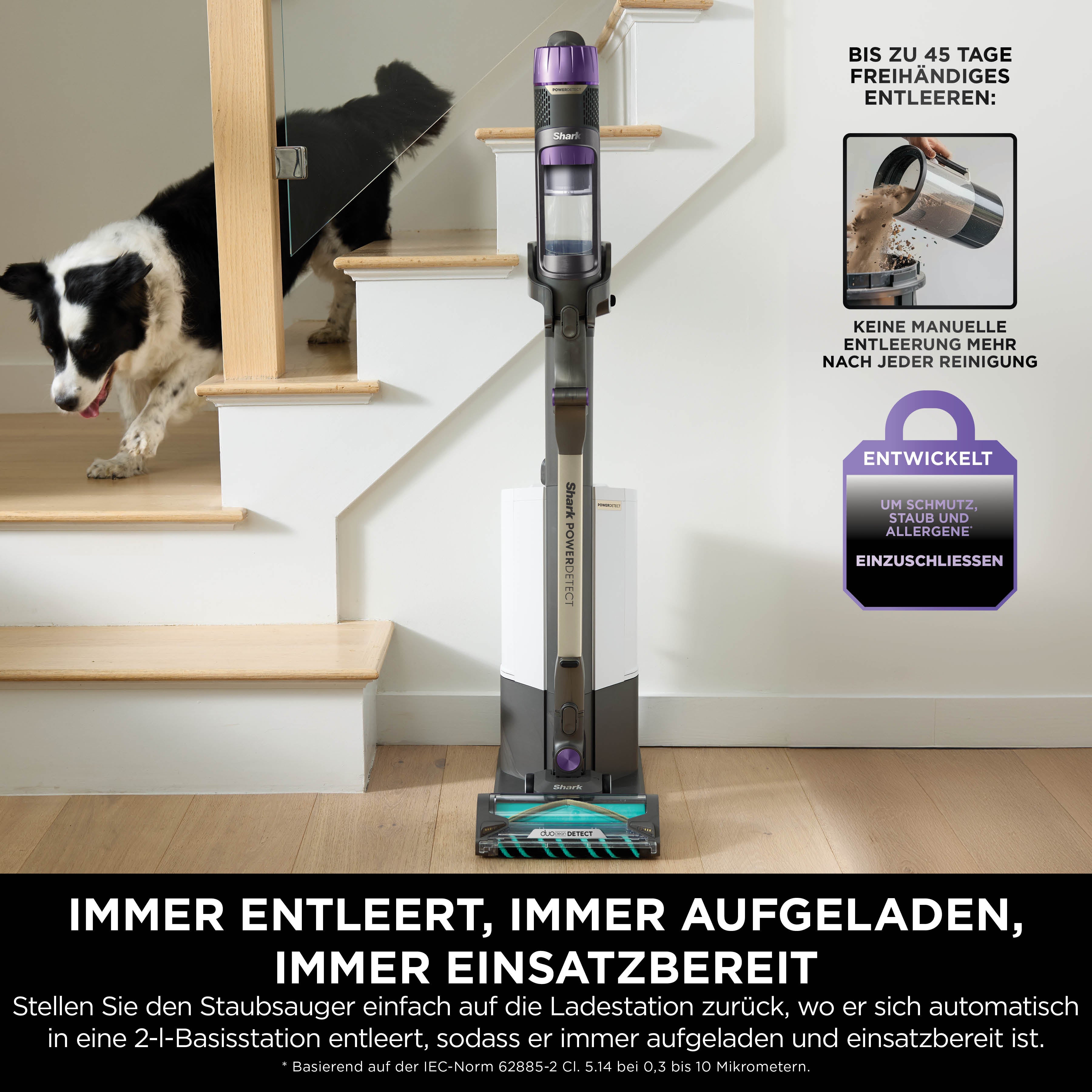 Shark IP3251CHT Self-Empty Akku-Staubsauger