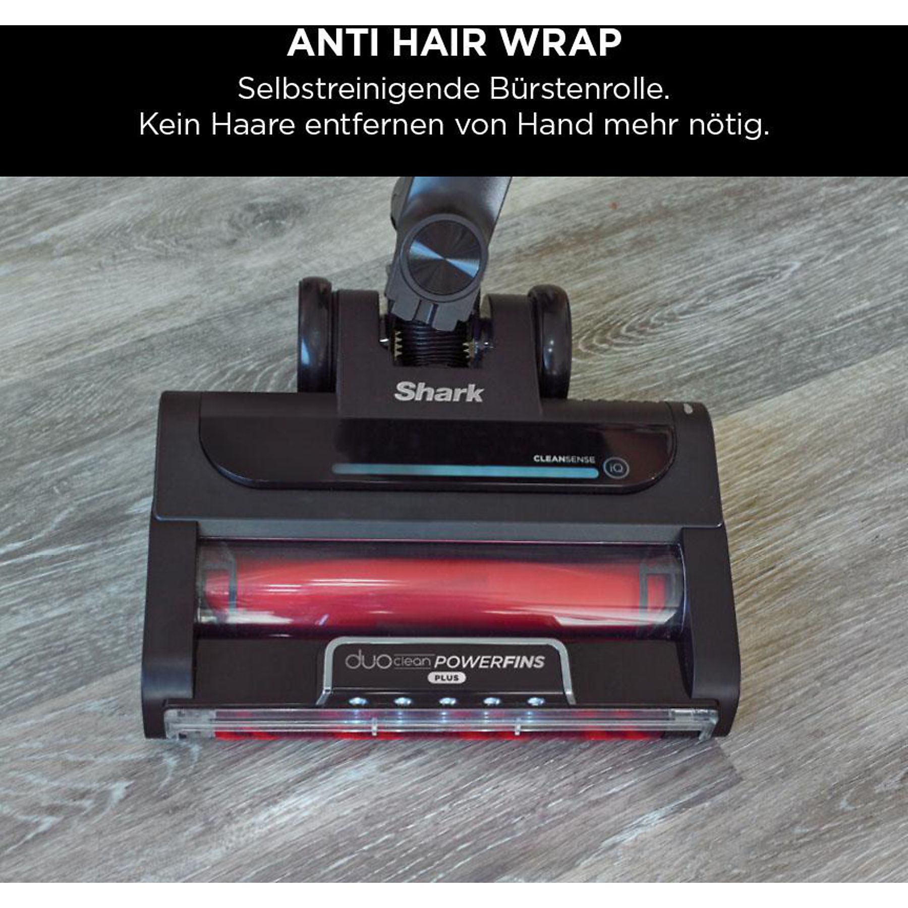 Shark IZ400CH Stratos Anti Hair-Wrap Akkustaubsauger mit Flexology