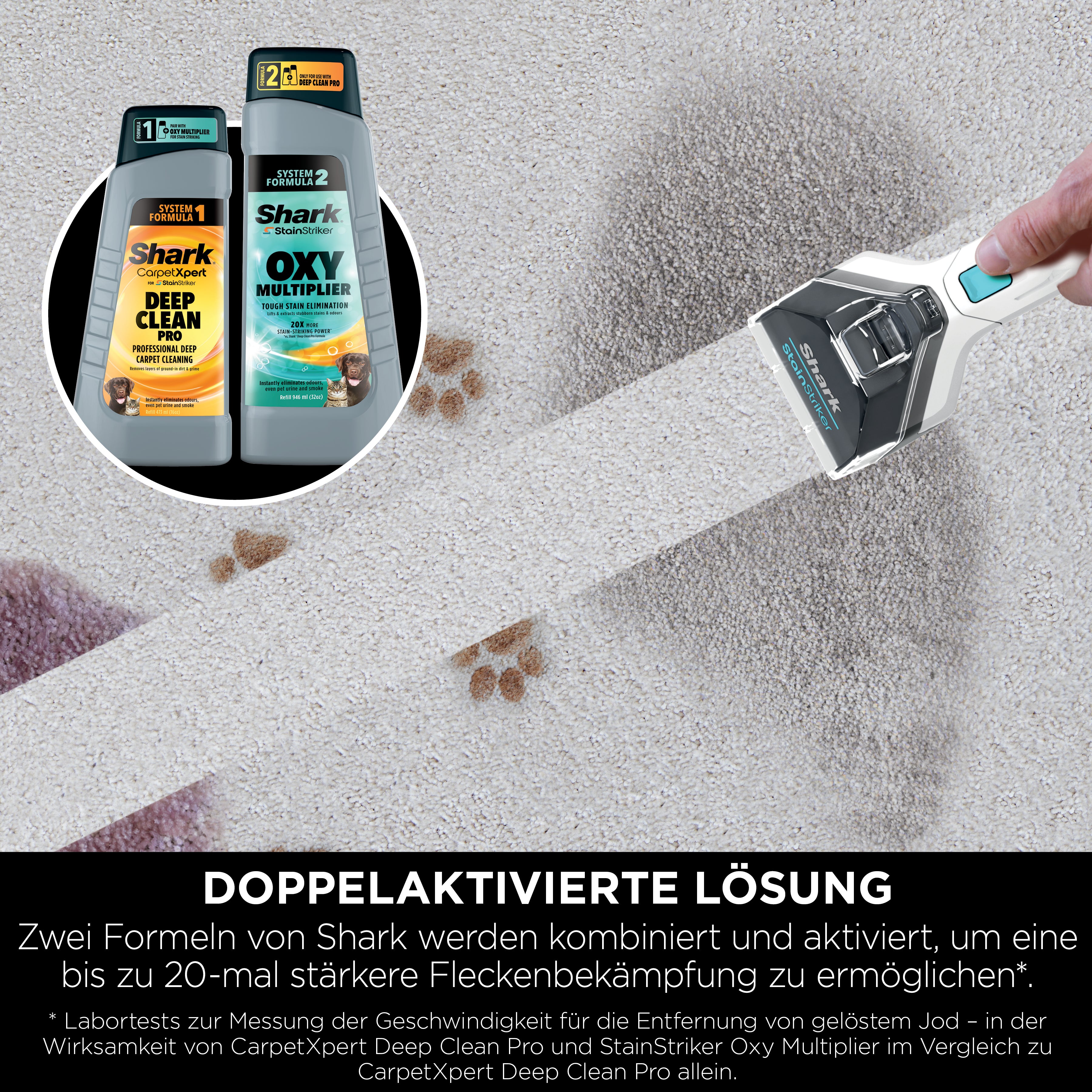 Shark StainStriker Flecken- und Polsterreiniger