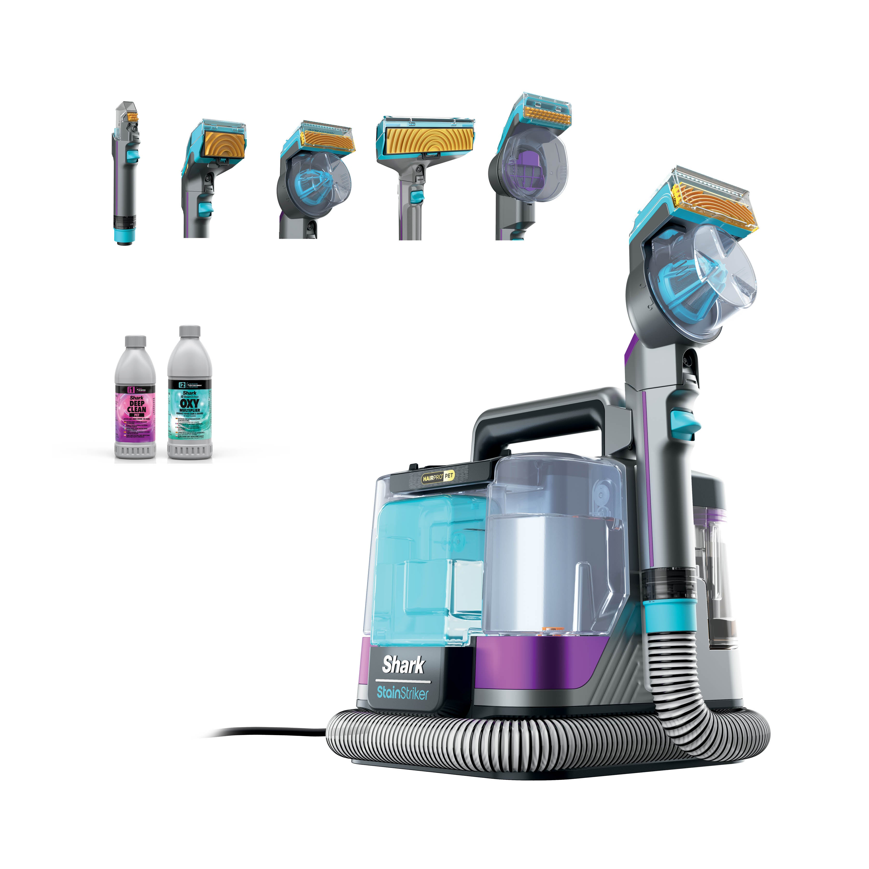 Shark PX250CHT StainStriker HairPro