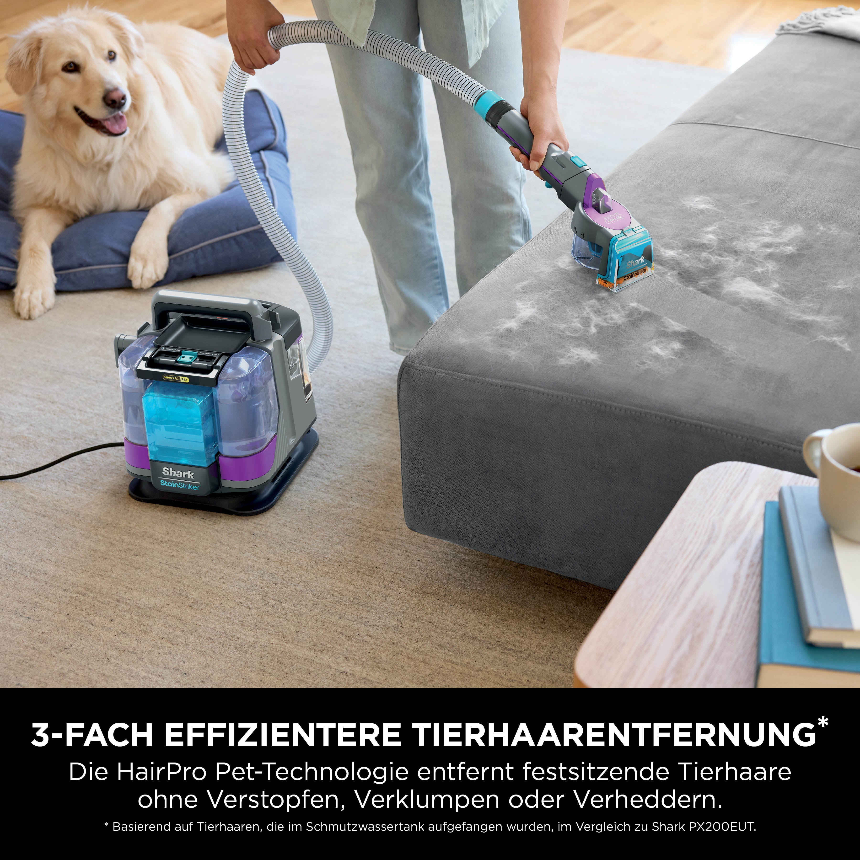Shark PX250CHT StainStriker HairPro