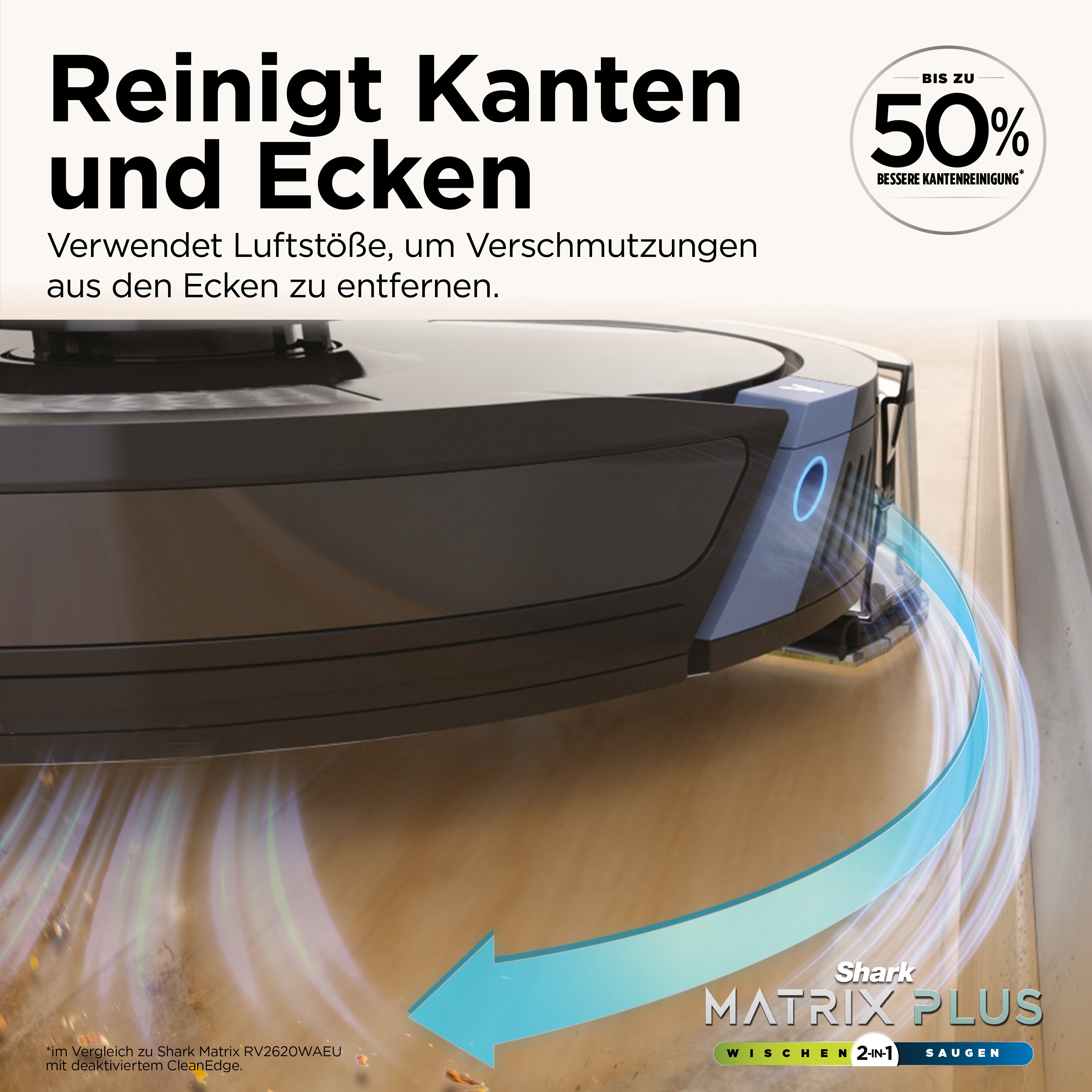 Shark RV2620WACH 2-in-1 Saug- und Wischroboter