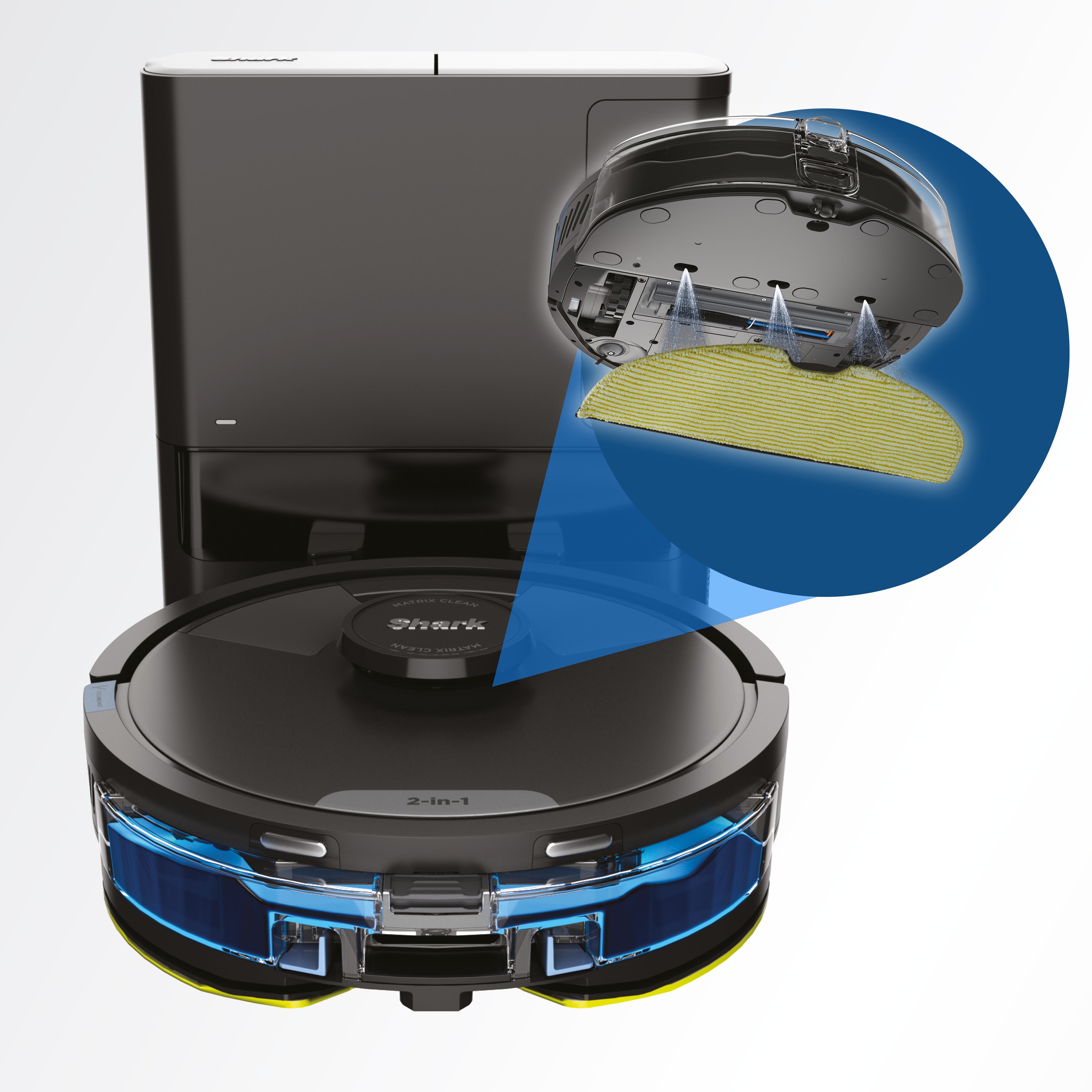 Shark RV2620WACH 2-in-1 Saug- und Wischroboter