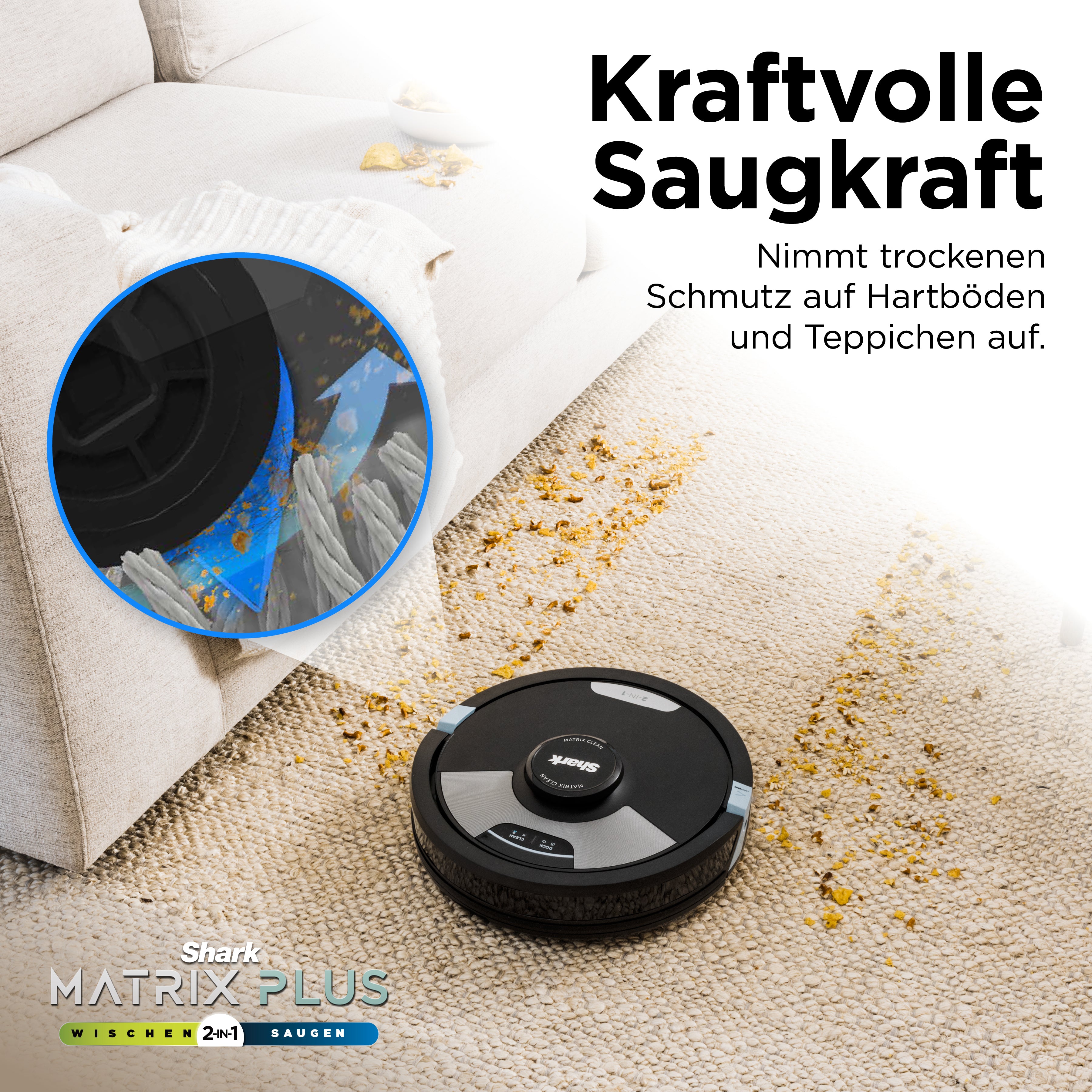 Shark RV2620WACH 2-in-1 Saug- und Wischroboter