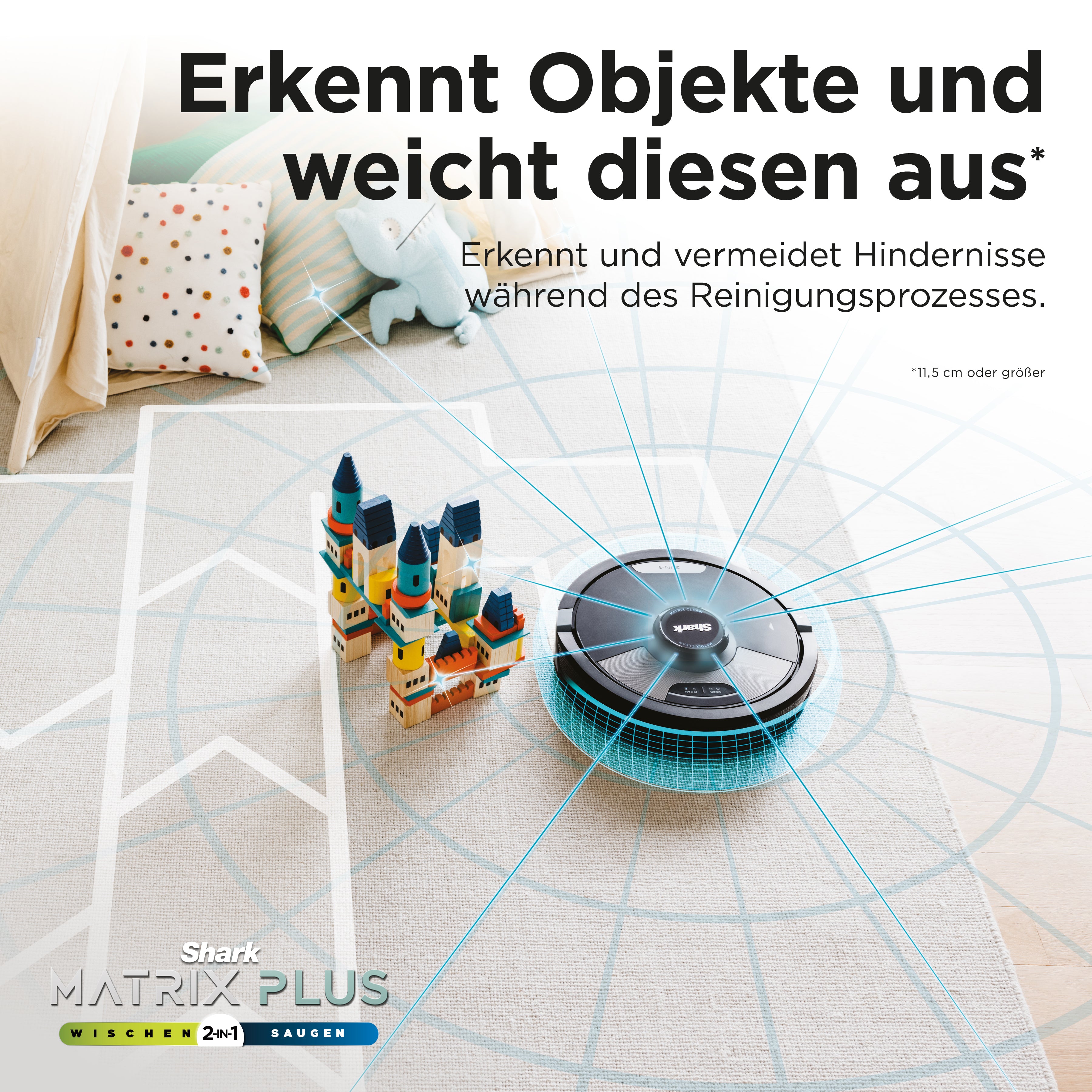 Shark RV2620WDCH 2-in-1 Saug- und Wischroboter