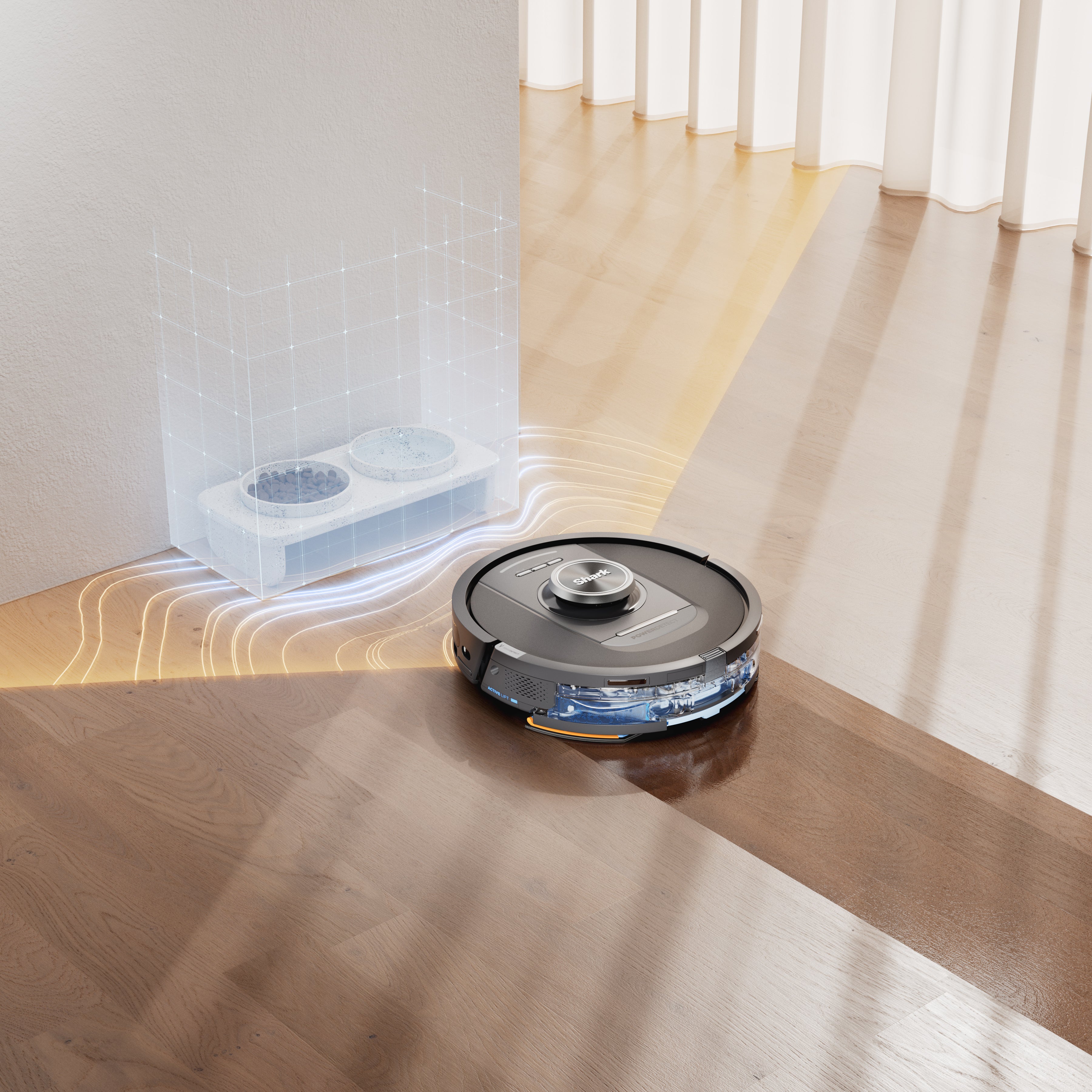Shark RV2800YECH  2-in-1 Saug- und Wischroboter