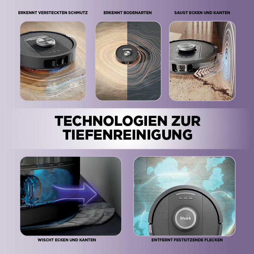 Shark RV2800YECH  2-in-1 Saug- und Wischroboter