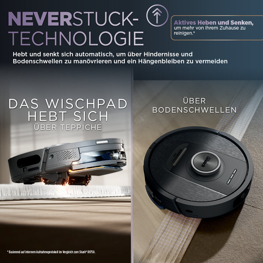 Shark RV2800YECH  2-in-1 Saug- und Wischroboter