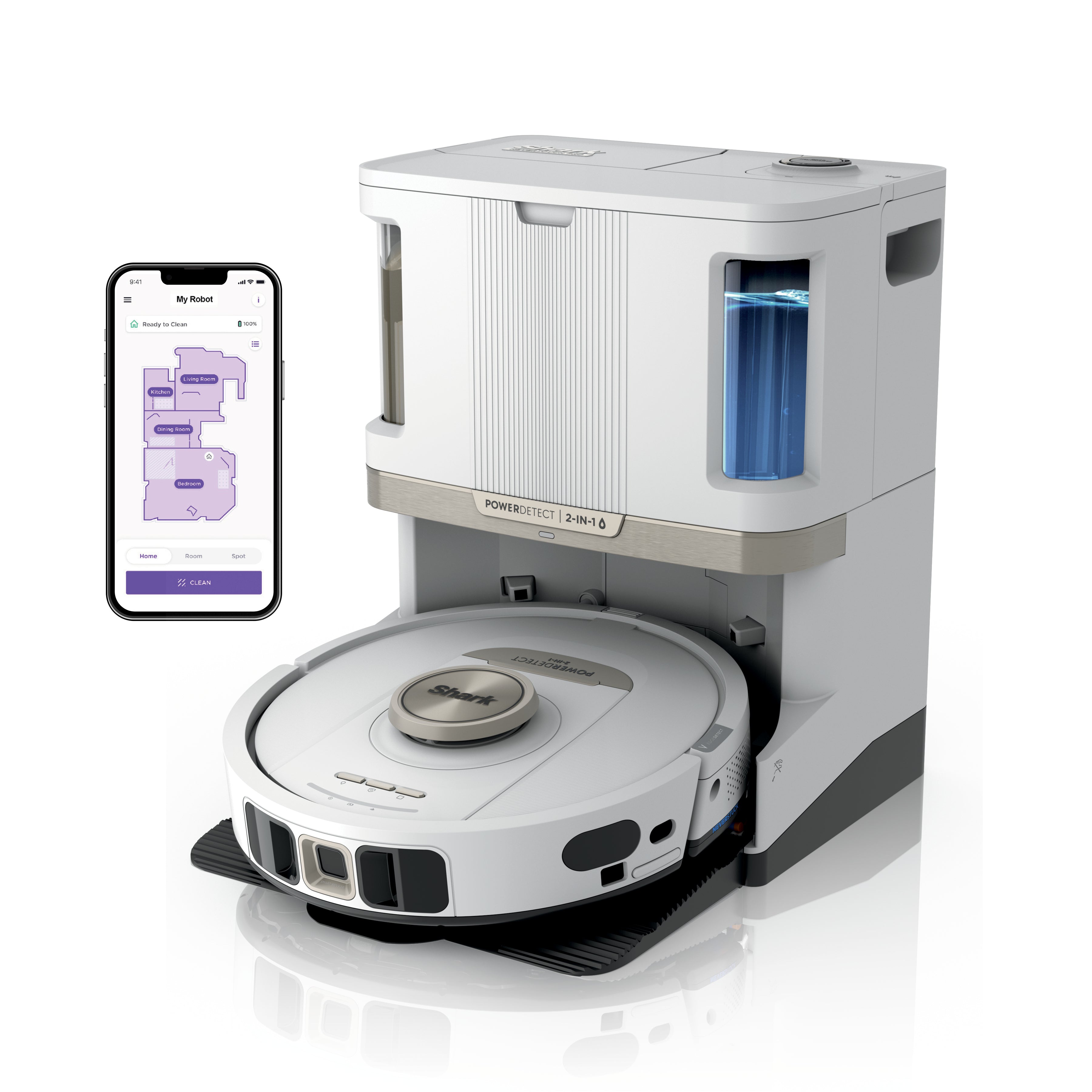 Shark RV2800ZECHWH 2-in-1 Saug- und Wischroboter