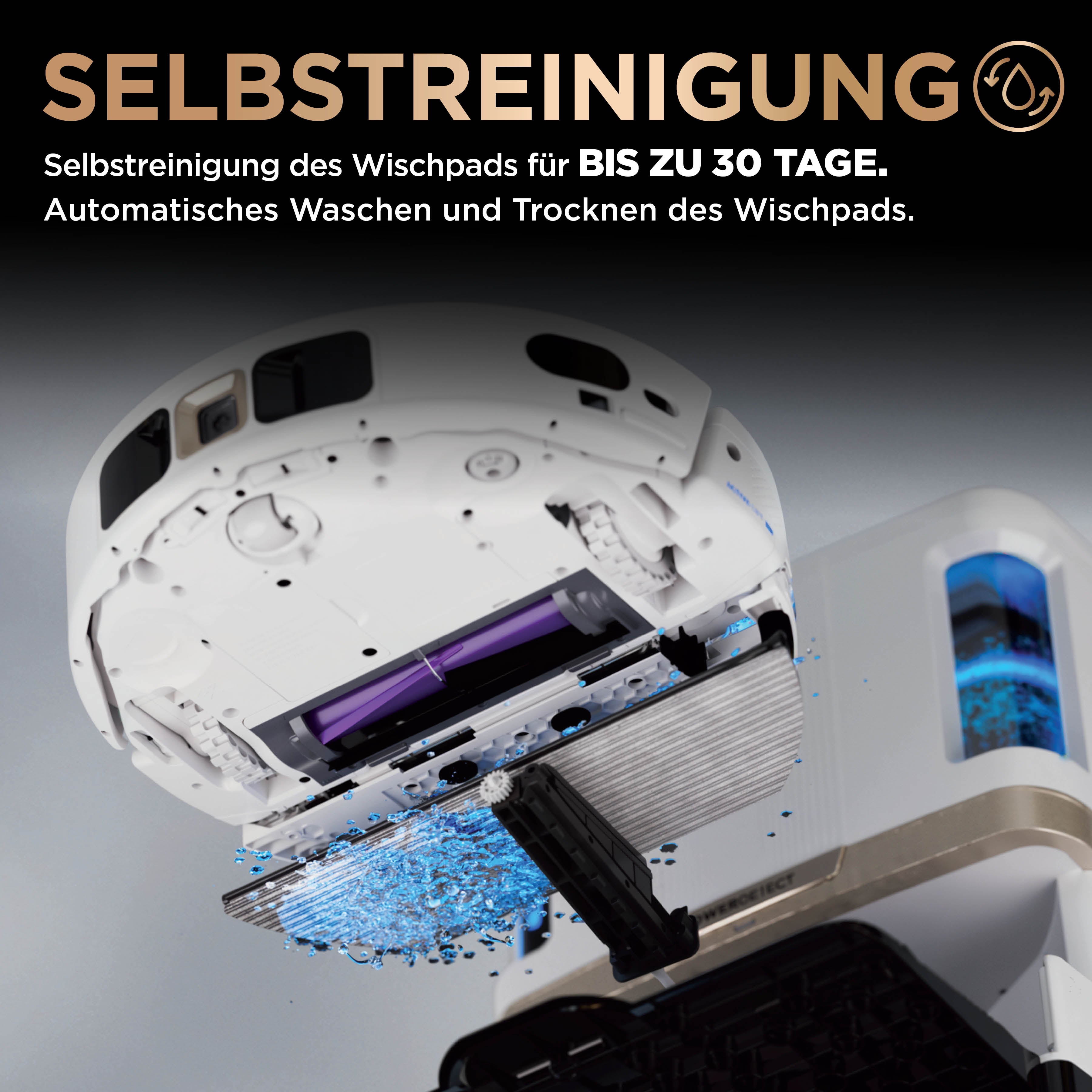 Shark RV2800ZECHWH 2-in-1 Saug- und Wischroboter