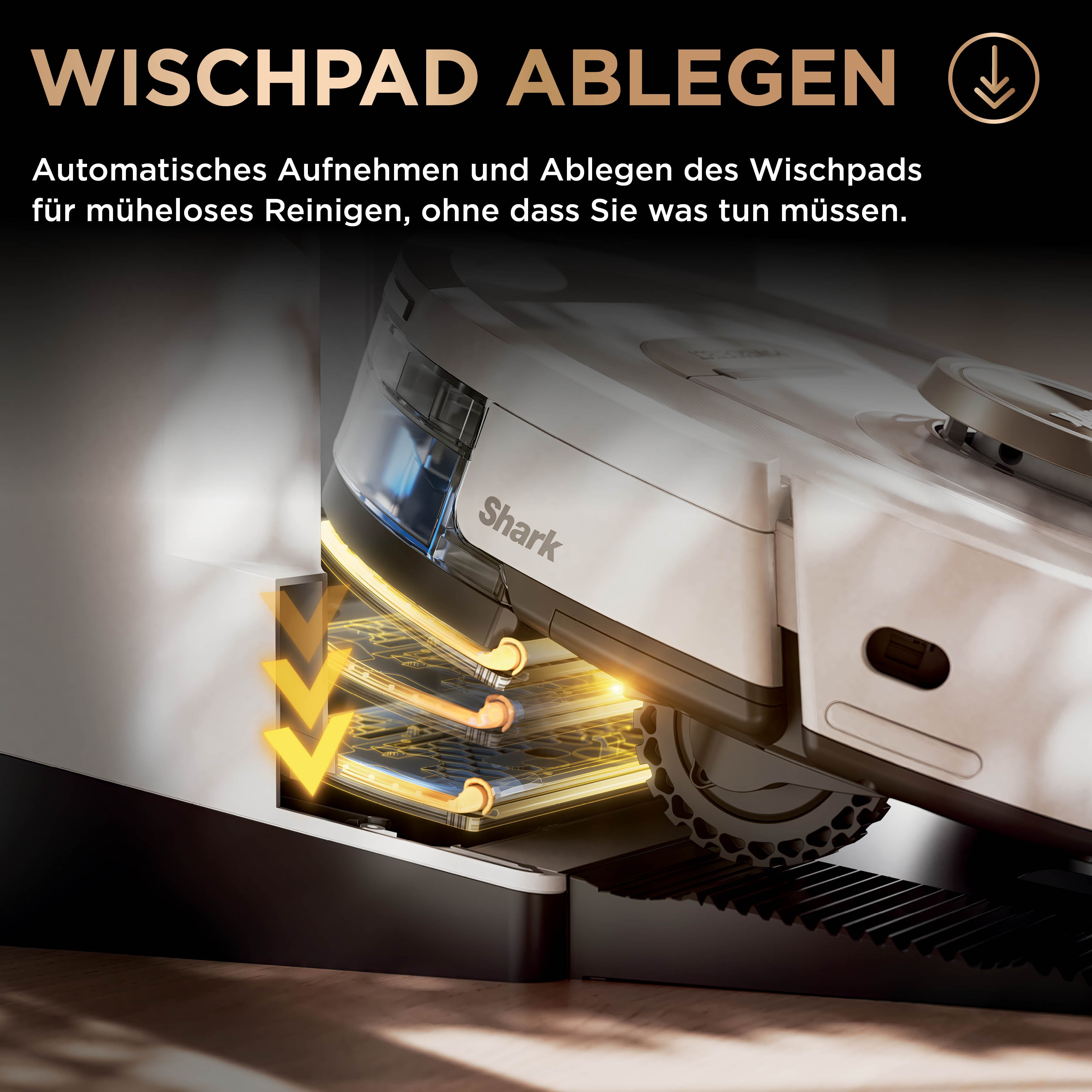 Shark RV2800ZECHWH 2-in-1 Saug- und Wischroboter