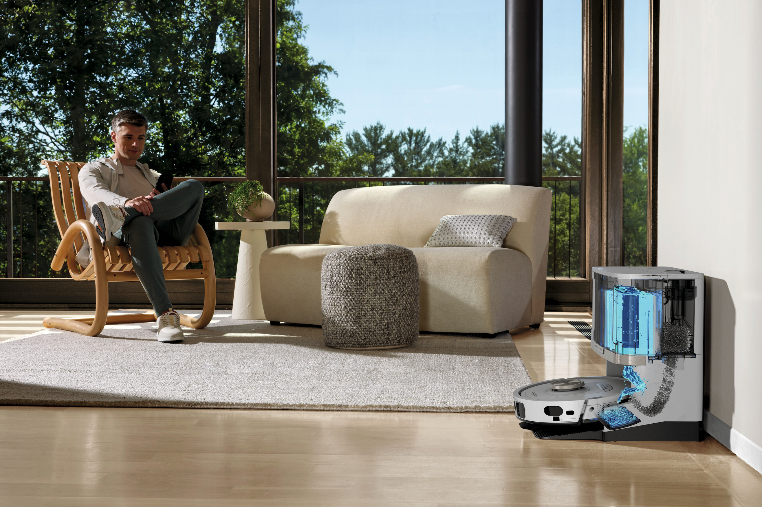 Shark RV2800ZECHWH 2-in-1 Saug- und Wischroboter