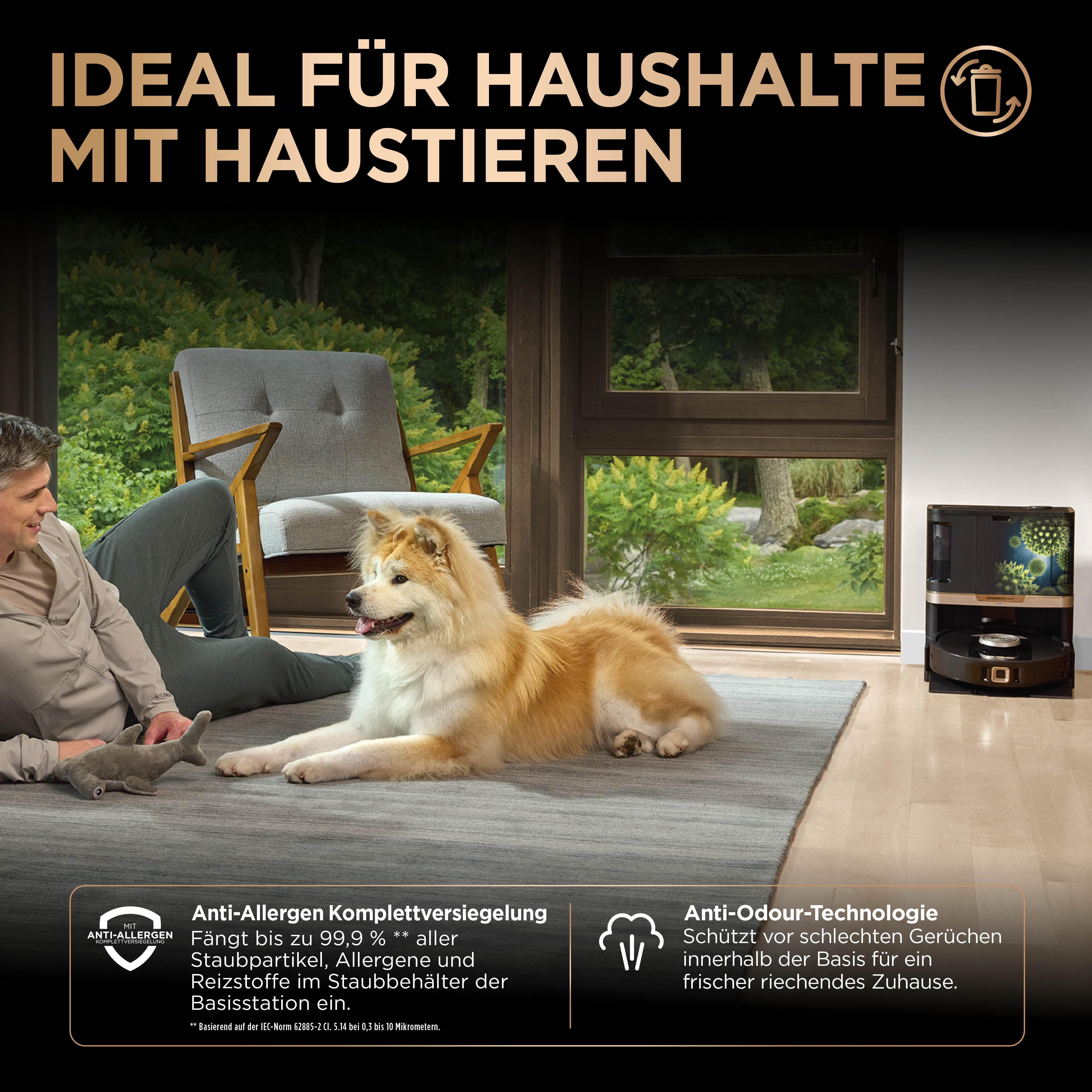 Shark RV2800ZECH 2-in-1 Saug- und Wischroboter
