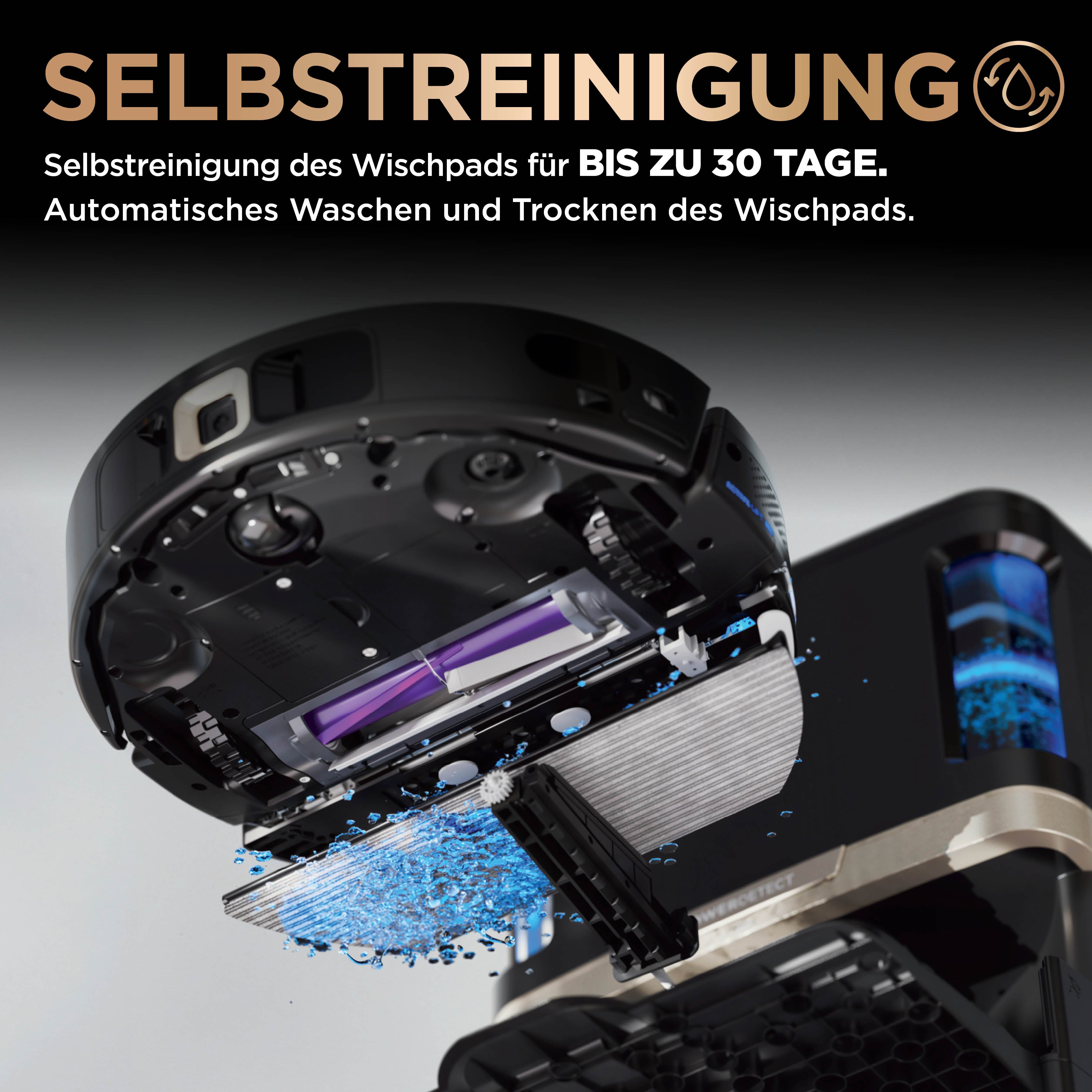 Shark RV2800ZECH 2-in-1 Saug- und Wischroboter