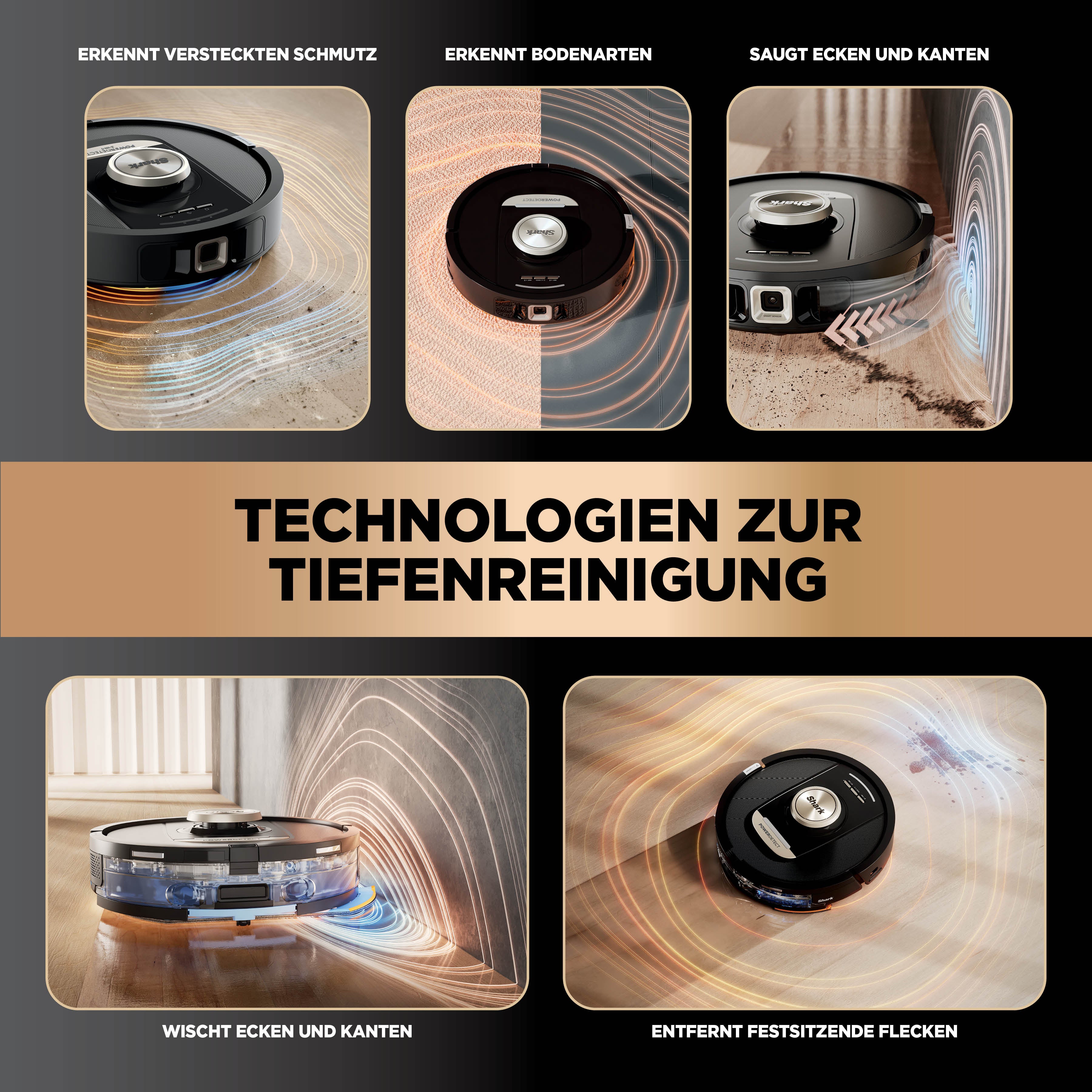 Shark RV2800ZECH 2-in-1 Saug- und Wischroboter