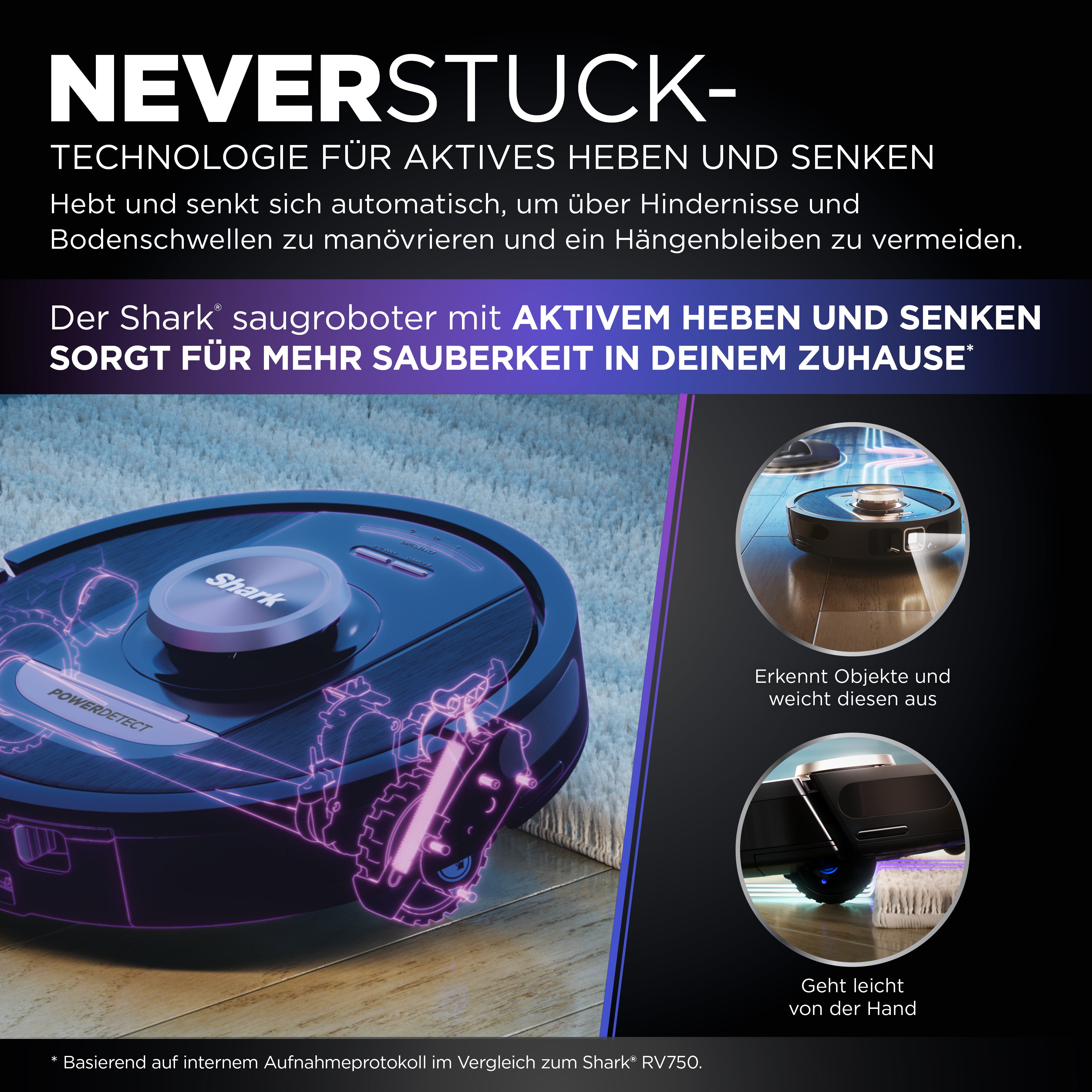 Shark RV2820VECH Self-Empty Saugroboter