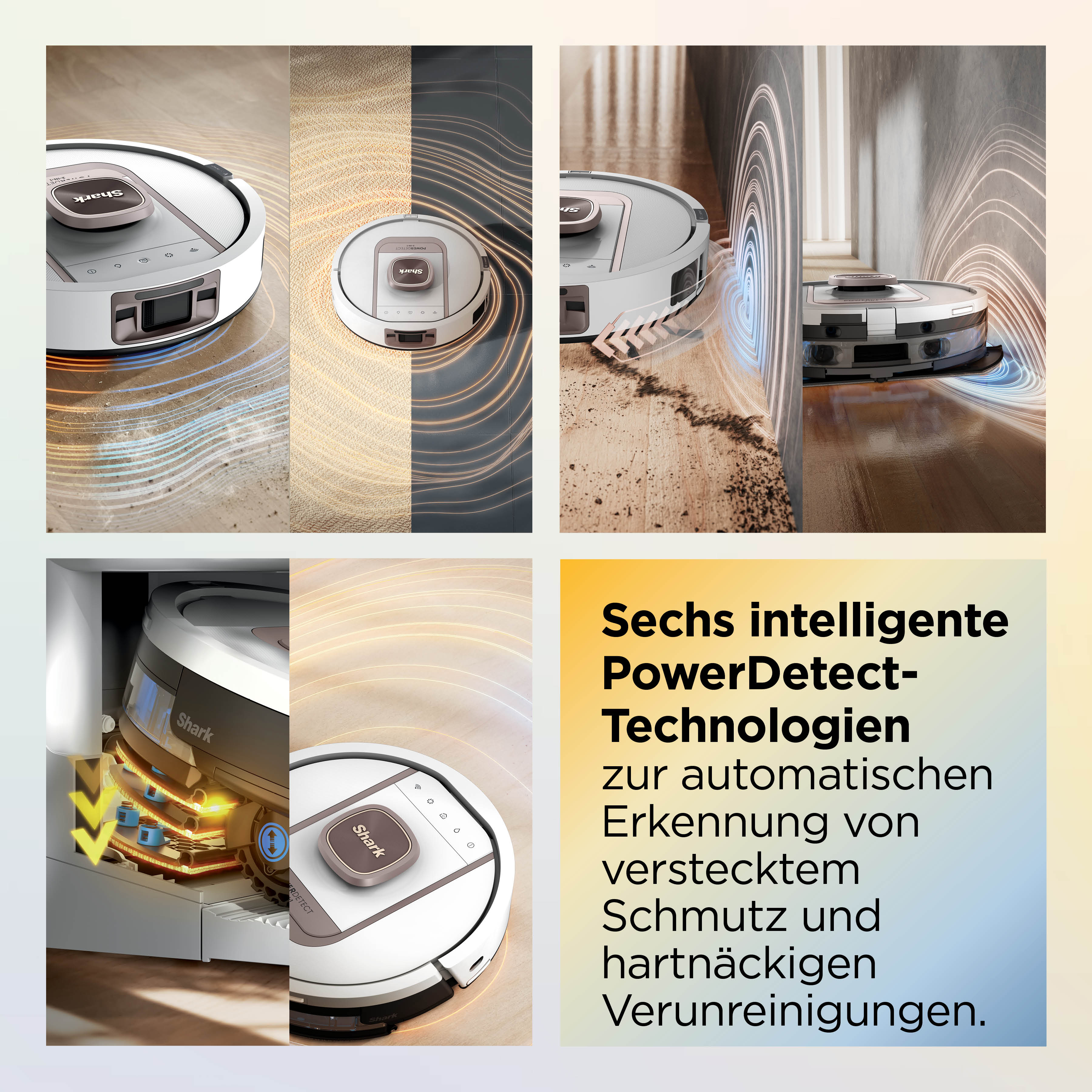 Shark RV2900XECHWH ThermaCharged 2-1 Roboter