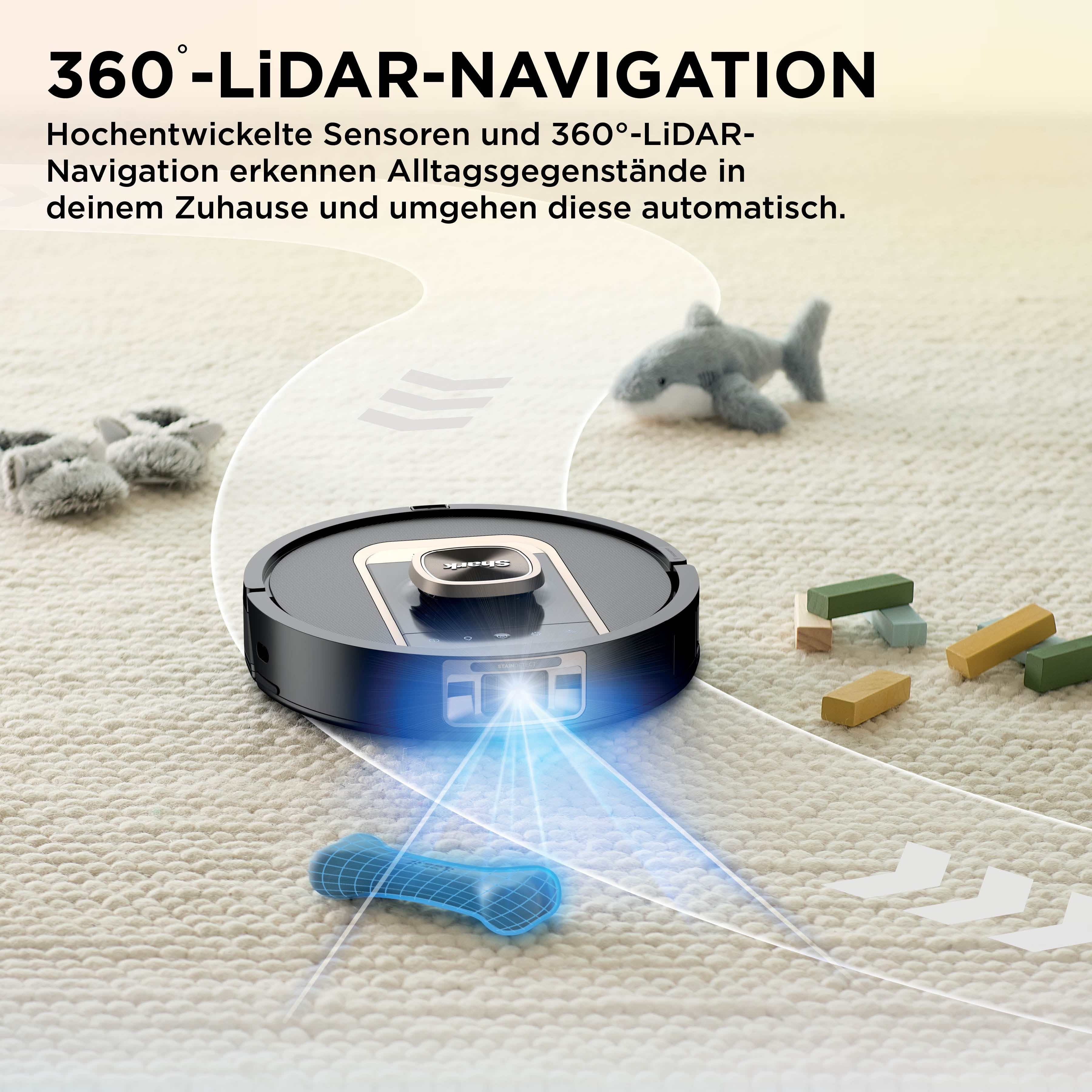 Shark RV2900XECH ThermaCharged 2-1 Roboter