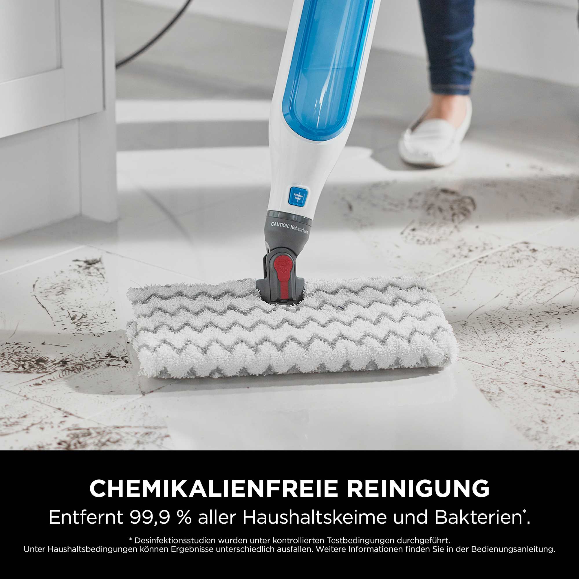 Shark S6001CH Klik n' Flip Dampfreiniger