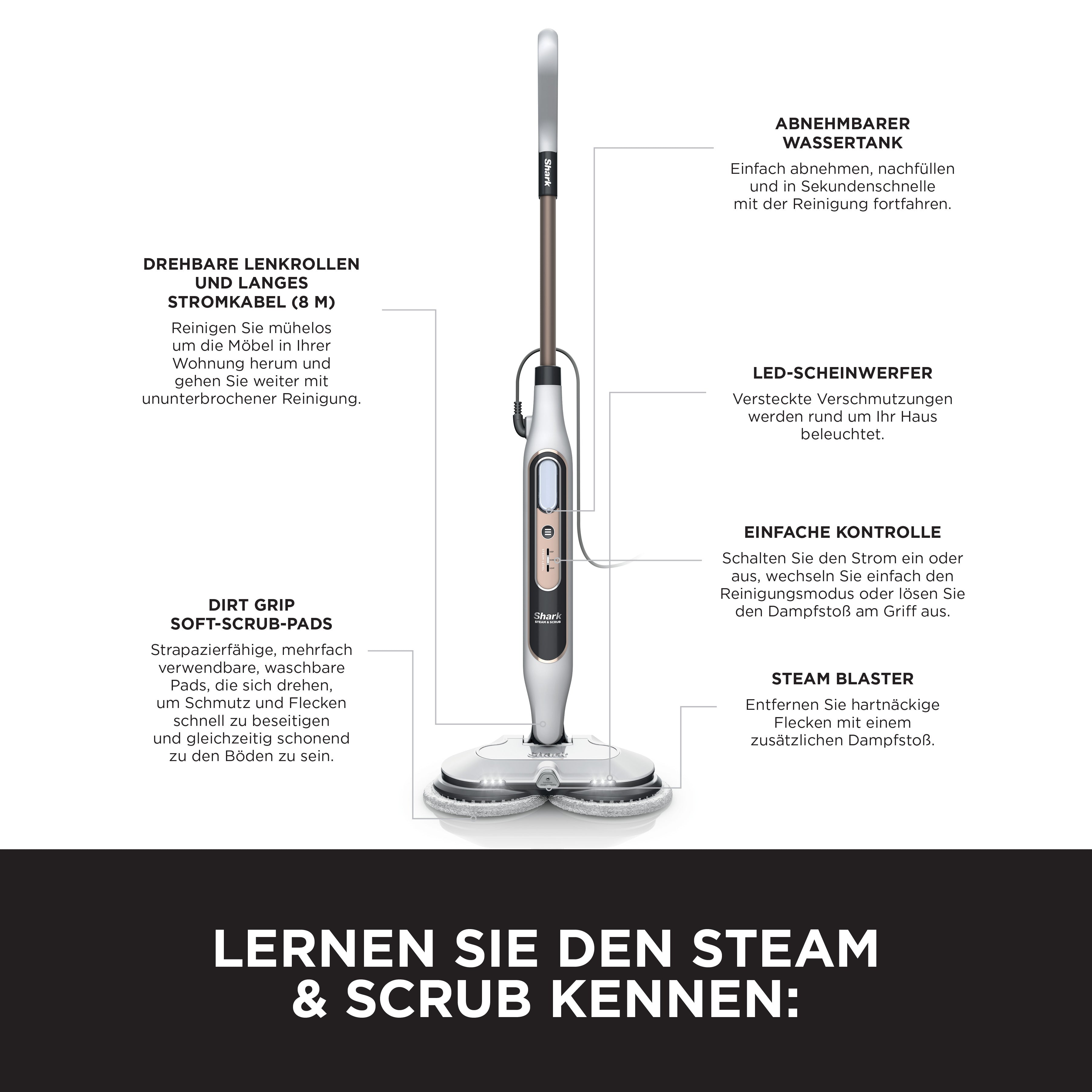Shark S8201CH Steam & Scrub